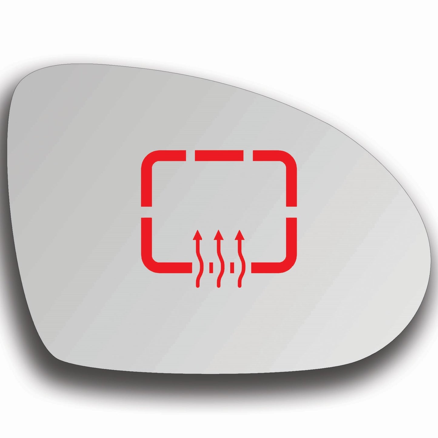 AGCP Spiegelglas Beheizt für Smart Forfour 2004 - 2006