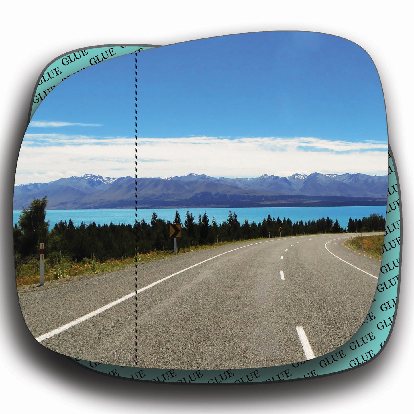 AGCP Spiegelglas für Volkswagen Routan 2008 - 2014