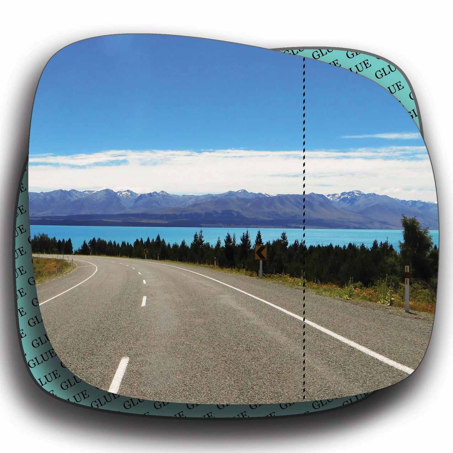 AGCP Spiegelglas für Volkswagen Routan 2008 - 2014