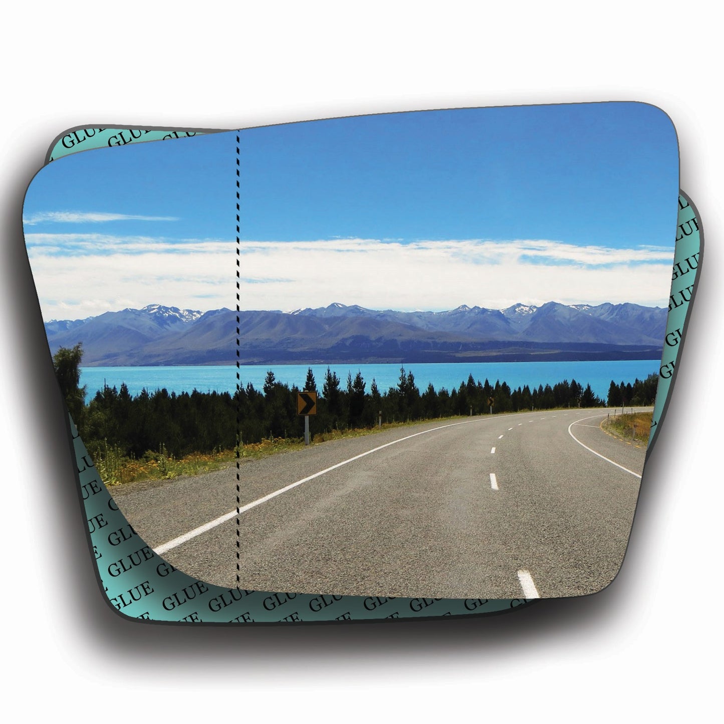 AGCP Spiegelglas für Kia Venga 2010 - 2019