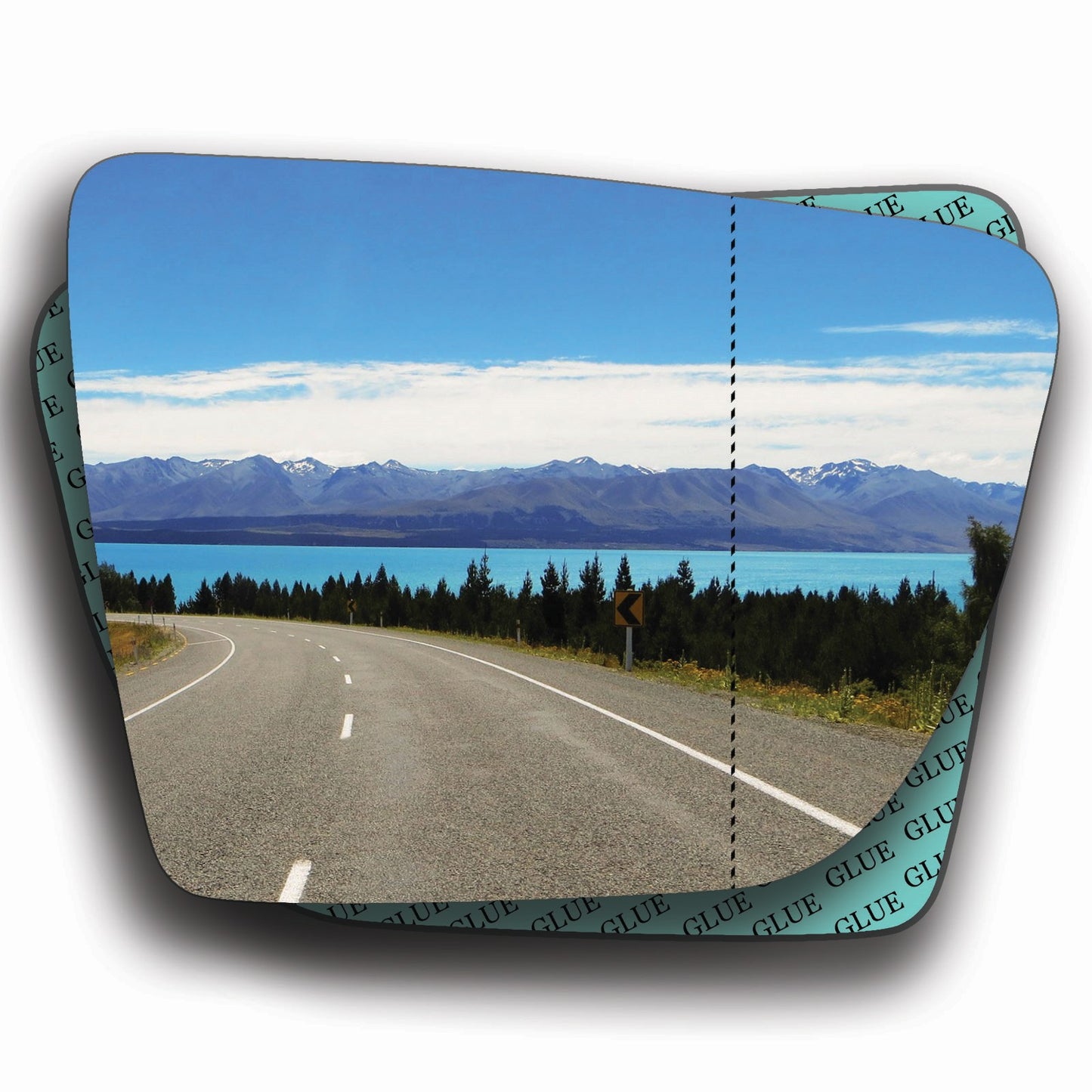 AGCP Spiegelglas für Kia Venga 2010 - 2019