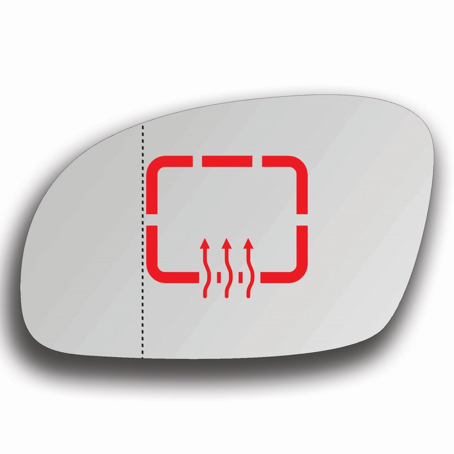 AGCP Spiegelglas Beheizt für Volkswagen New Beetle 2003 - 2011