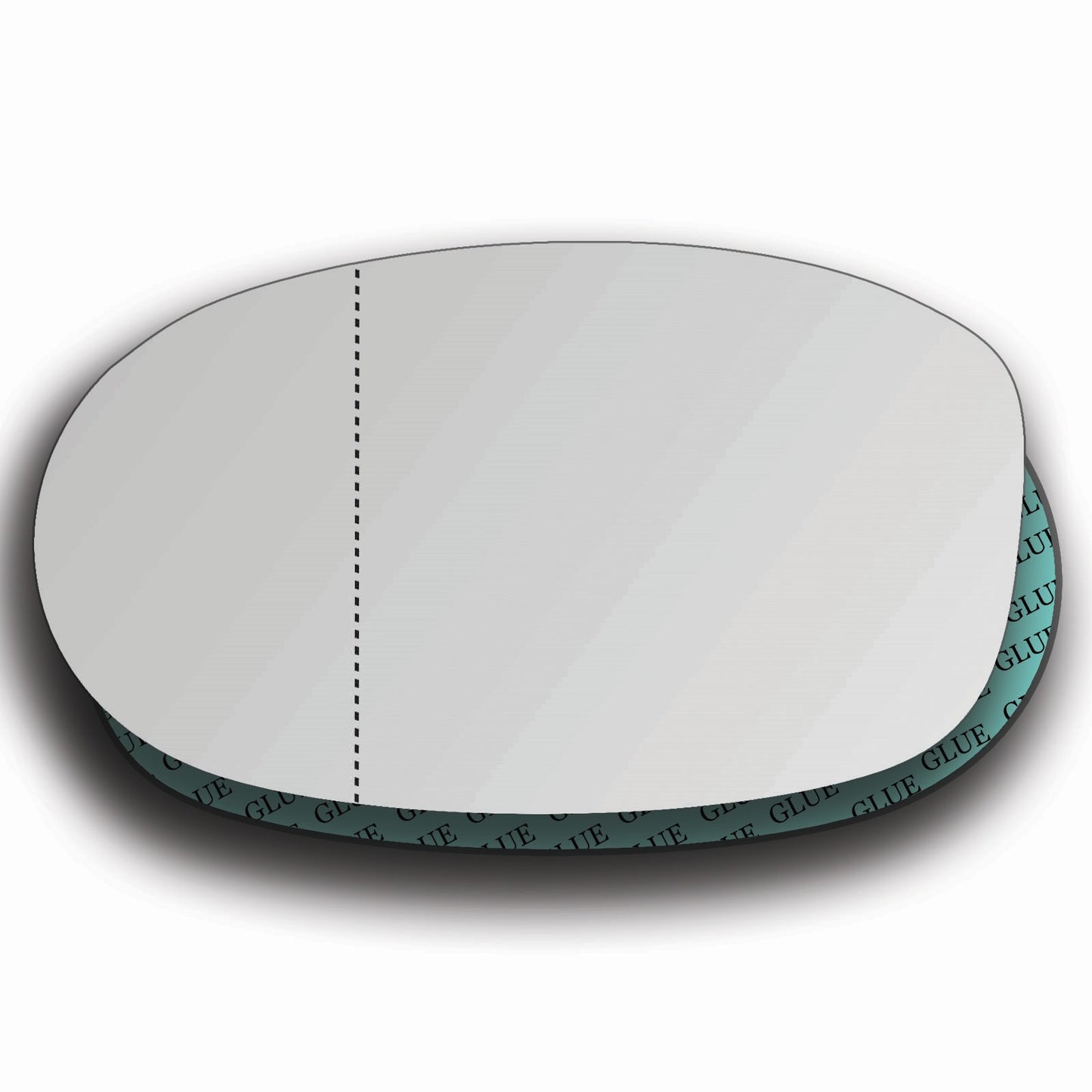 AGCP Spiegelglas für Fiat Seicento 1998 - 2010
