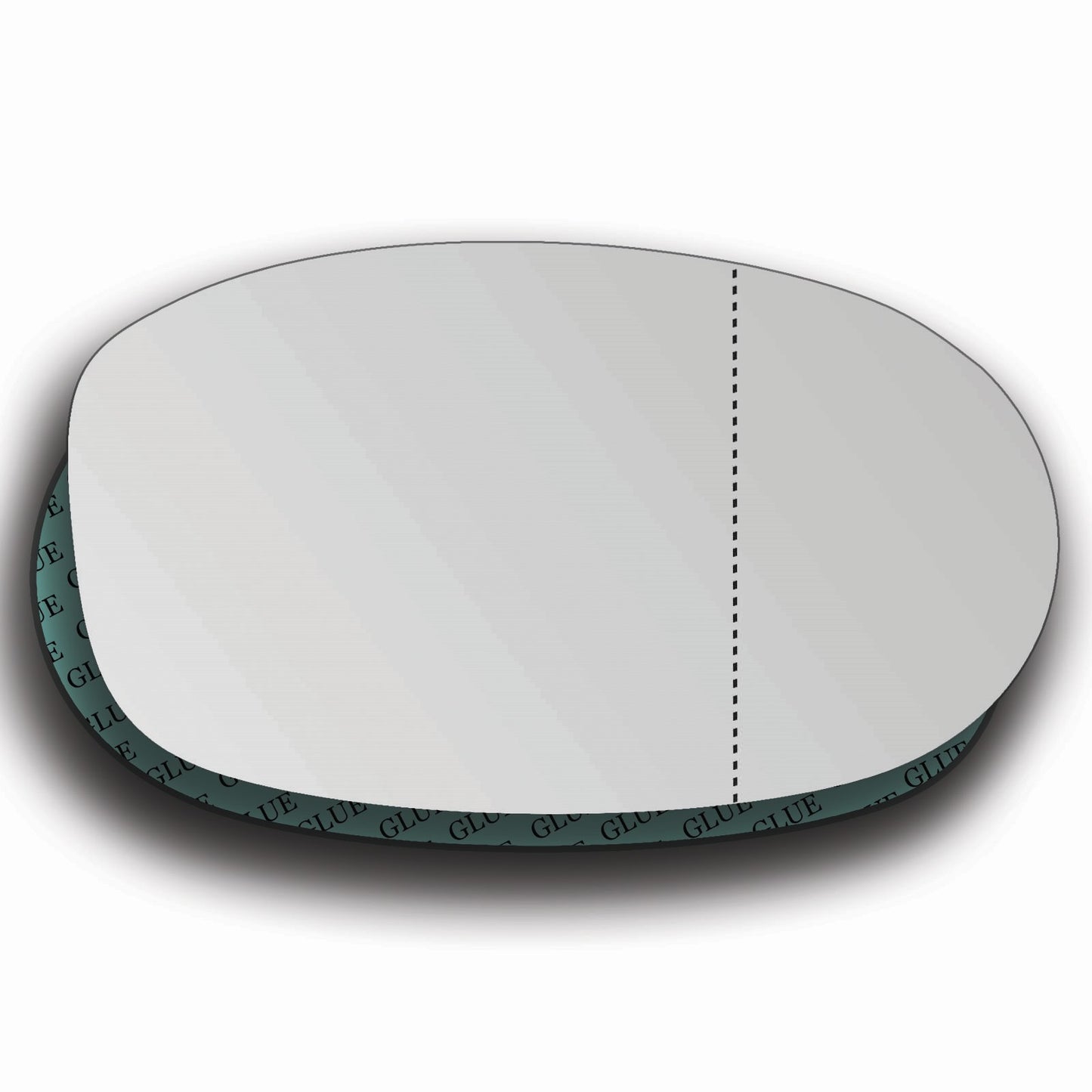AGCP Spiegelglas für Fiat Seicento 1998 - 2010