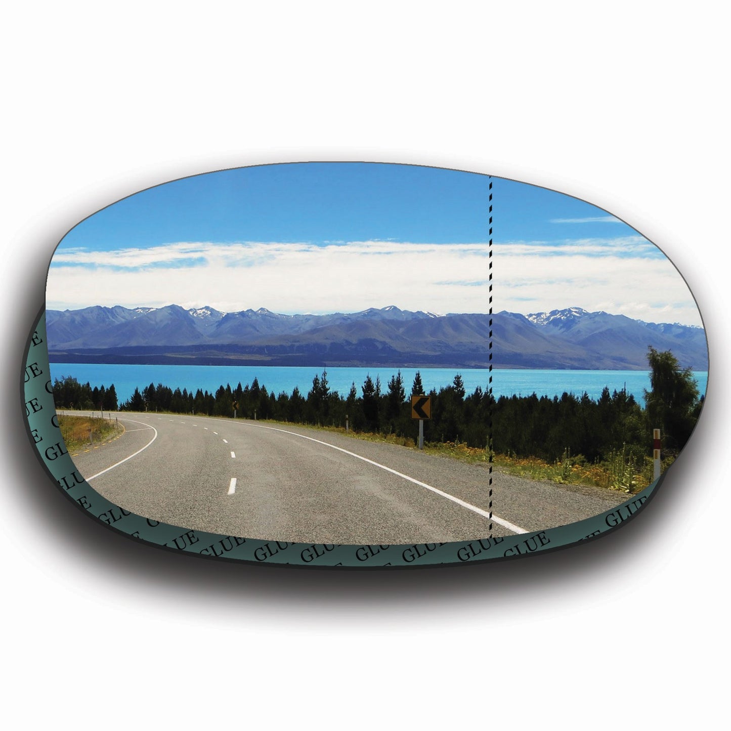 AGCP Spiegelglas für Fiat Seicento 1998 - 2010