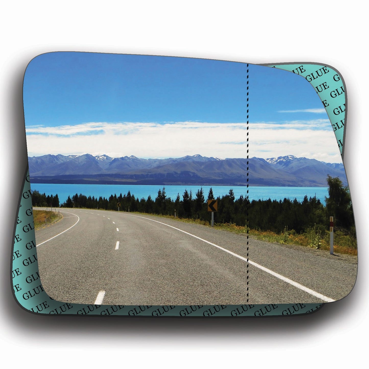 AGCP Spiegelglas für Ford Tourneo Connect 2002 - 2013