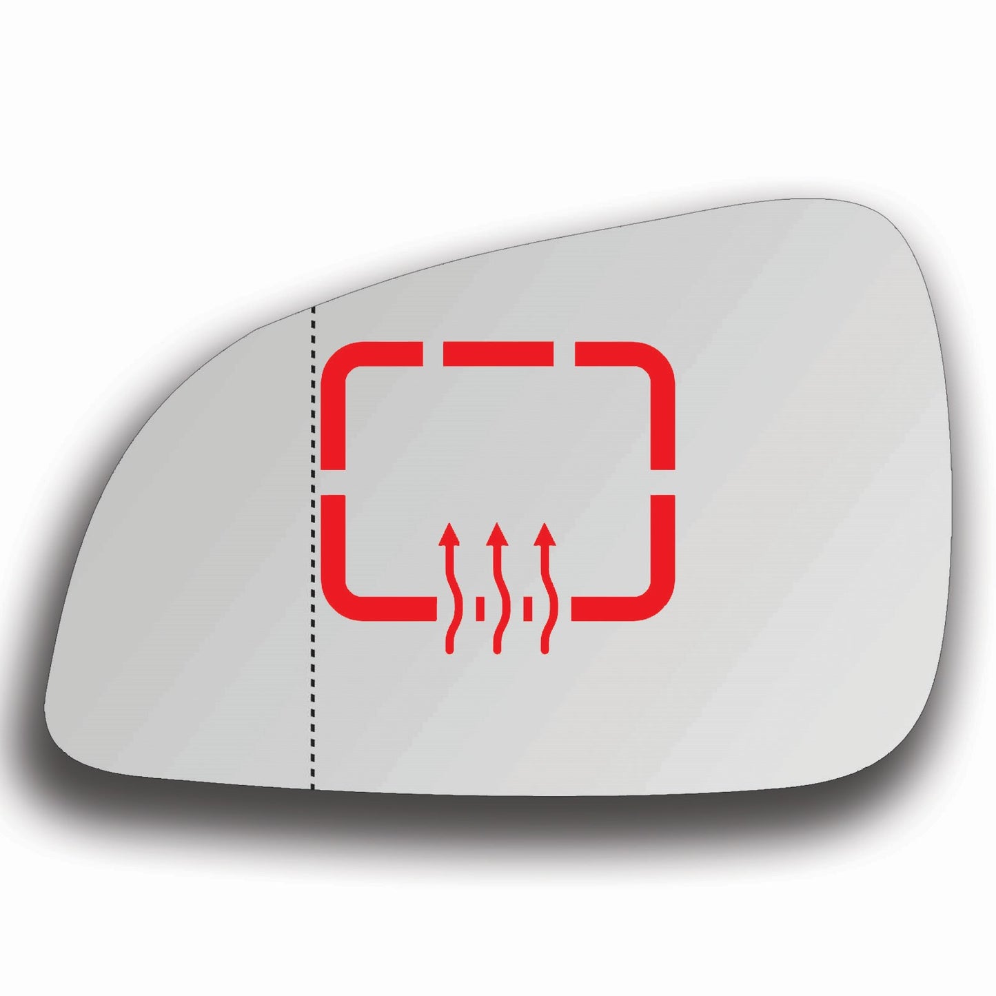 AGCP Spiegelglas Beheizt für Vauxhall Astra 5 H 2009 - 2011