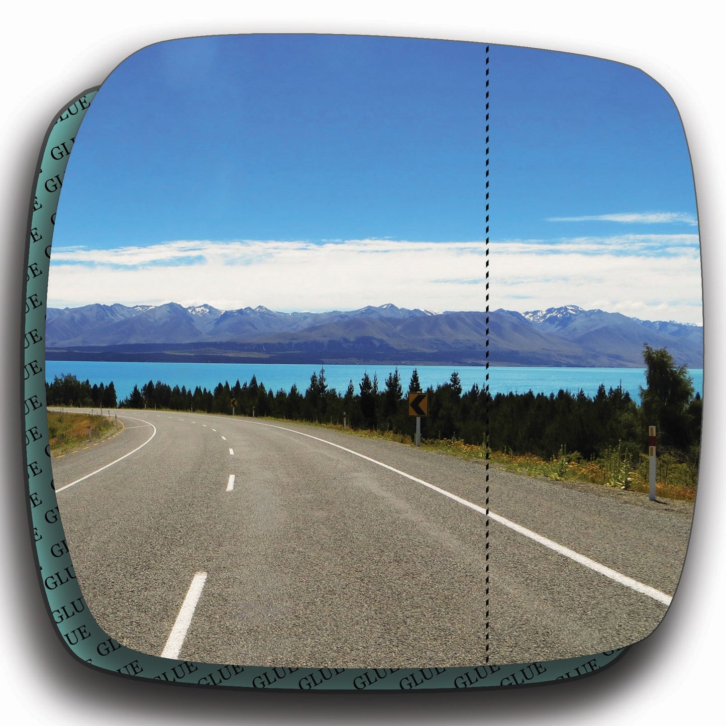 AGCP Spiegelglas für Renault Kangoo 2008 - 2013