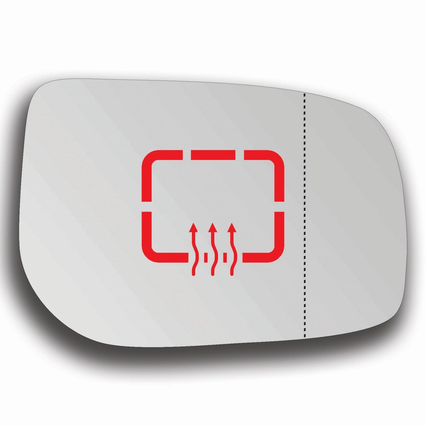 AGCP Spiegelglas Beheizt für Toyota Yaris 2005 - 2013