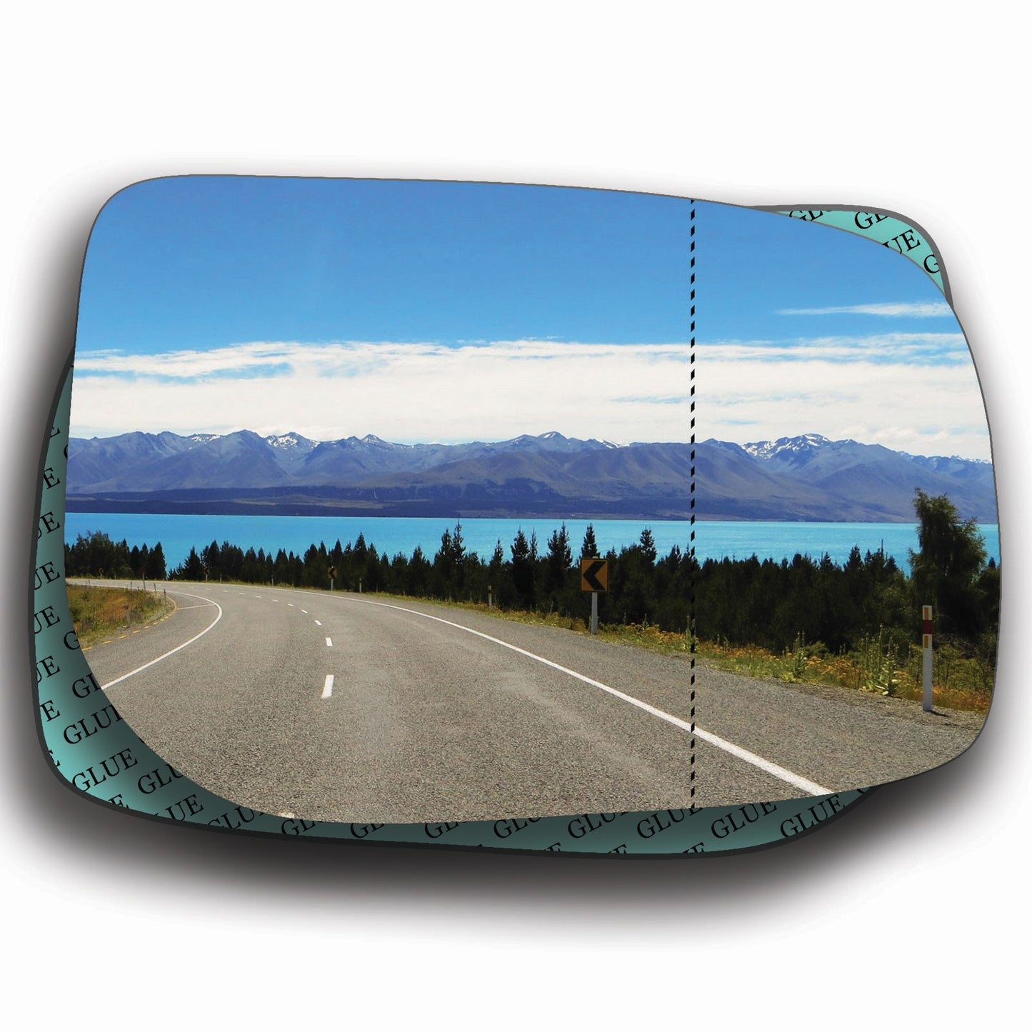 AGCP Spiegelglas für Toyota Yaris 2005 - 2013