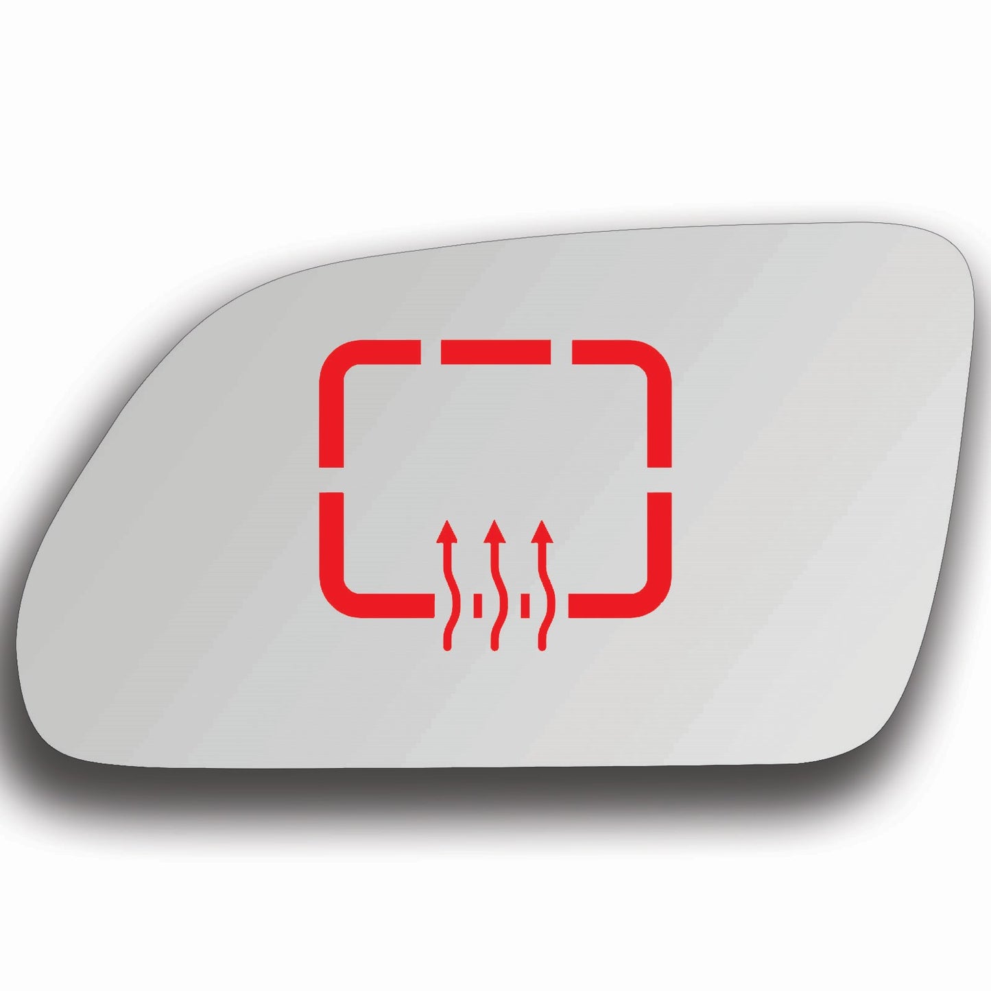 AGCP Spiegelglas Beheizt für Volkswagen Polo 4 2005 - 2009
