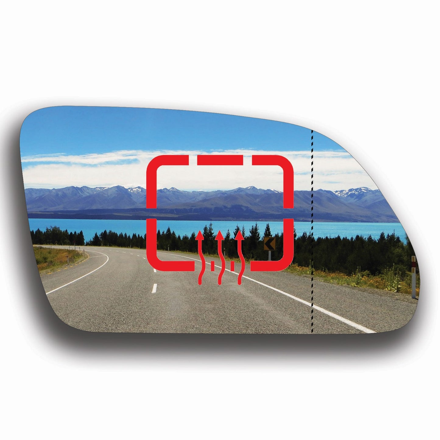 AGCP Spiegelglas Beheizt für Skoda Octavia 2 2004 - 2009
