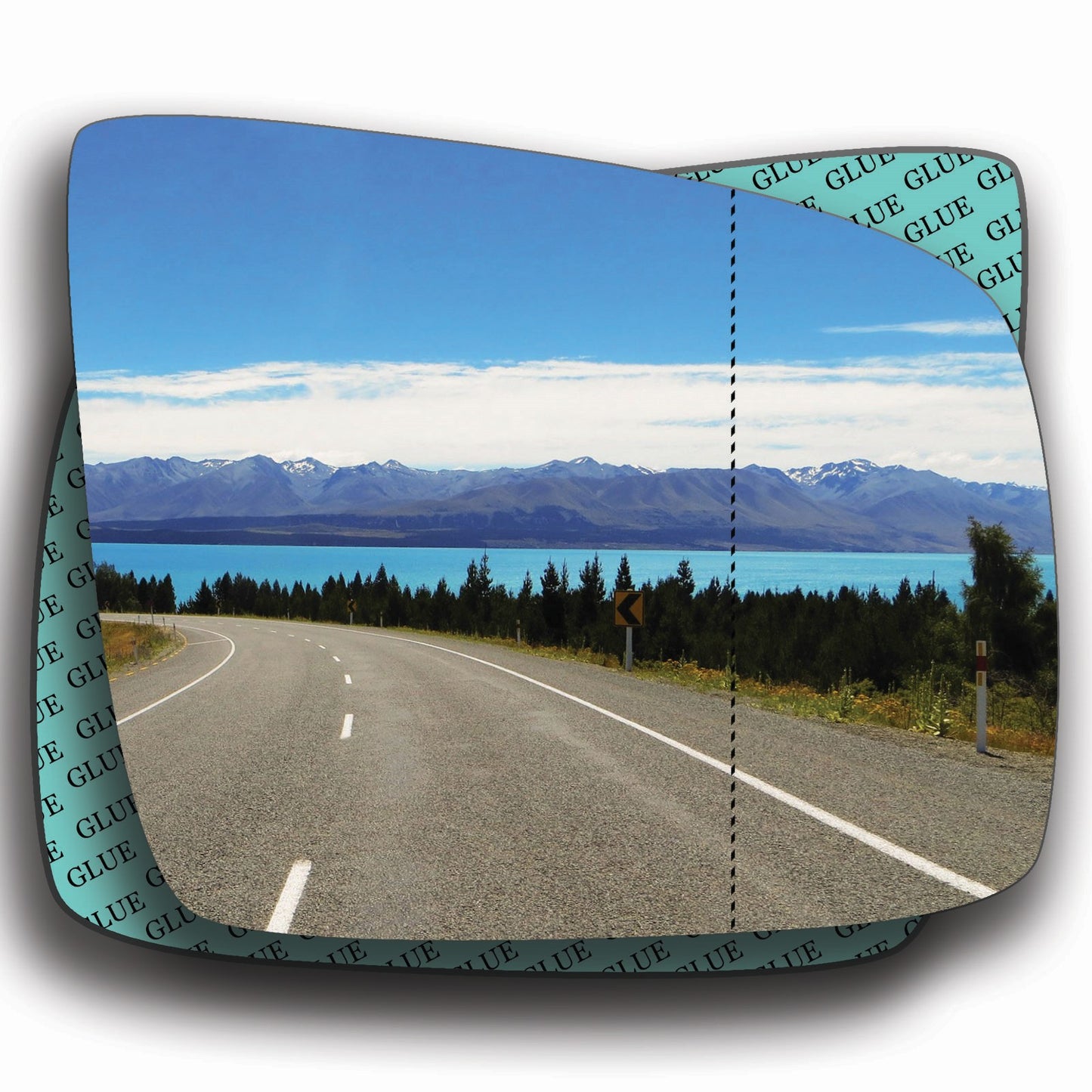 AGCP Spiegelglas für Mercedes Vito W639 2010 - 2014