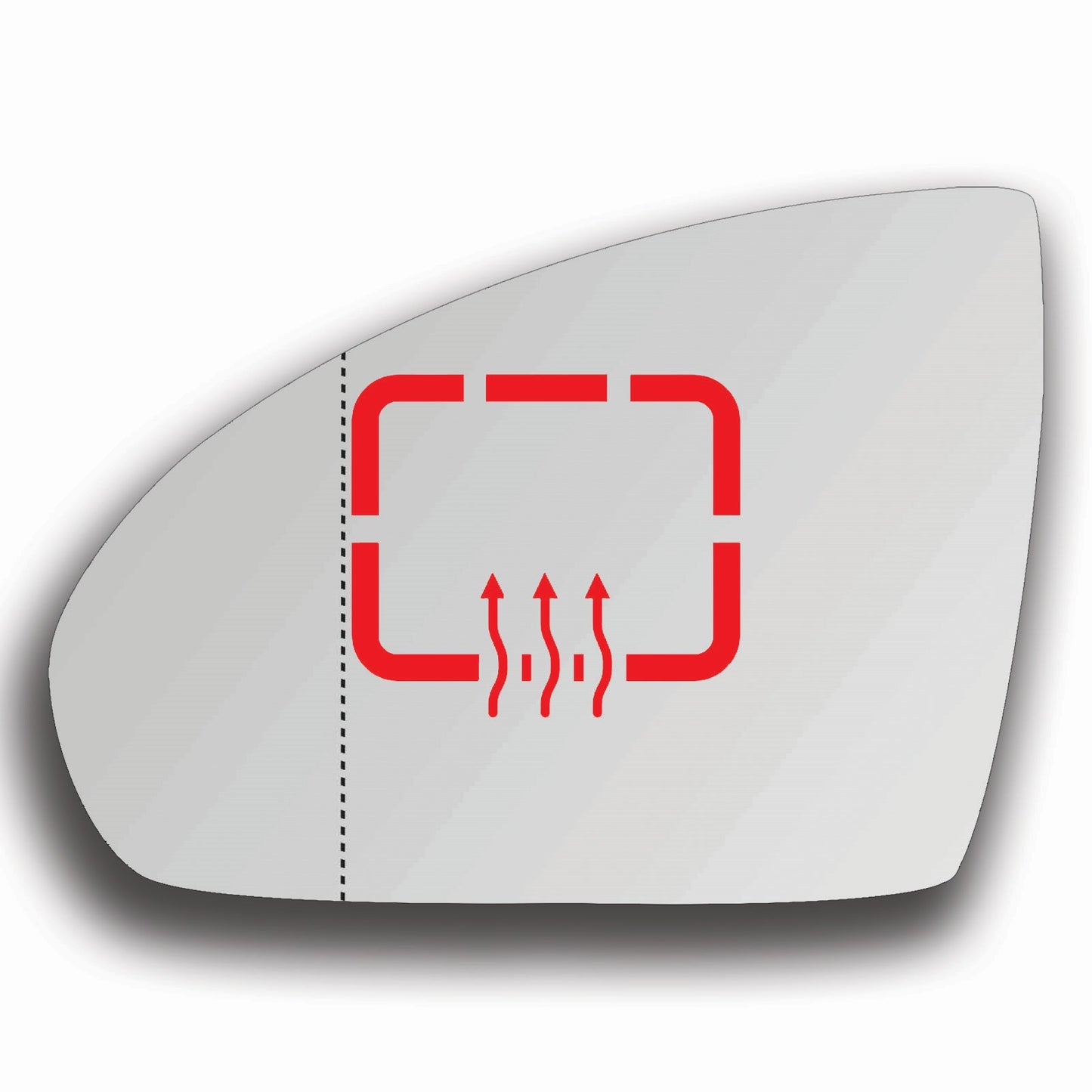 AGCP Spiegelglas Beheizt für Smart Fortwo 2007 - 2014