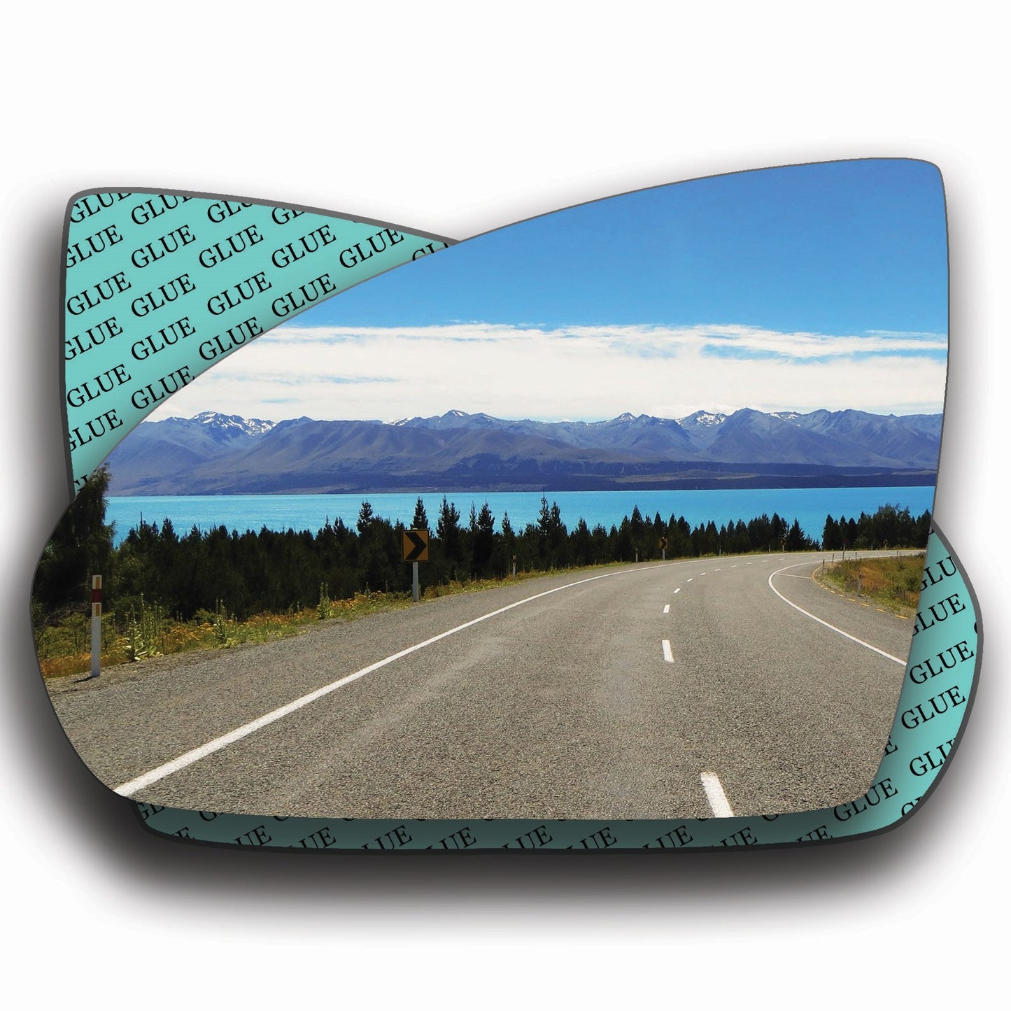 AGCP Spiegelglas für Smart Fortwo 2007 - 2014