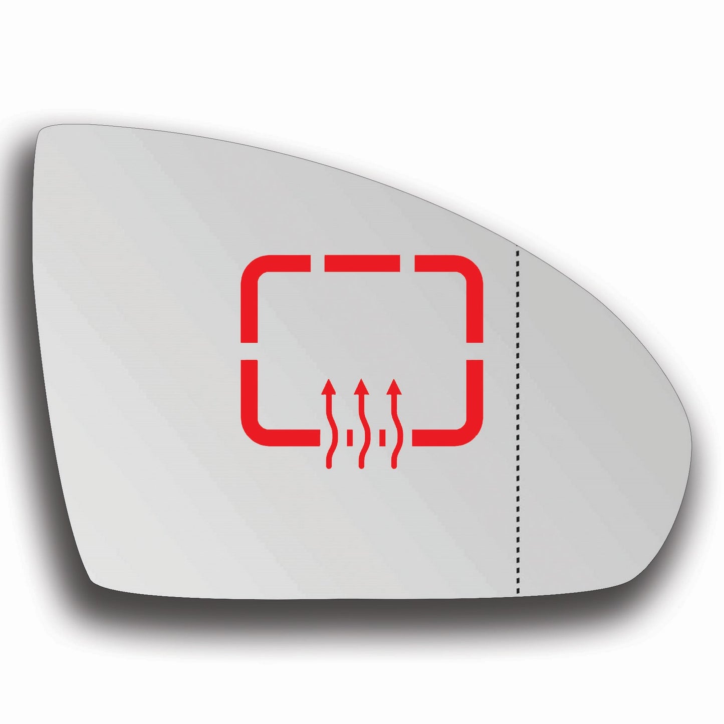 AGCP Spiegelglas Beheizt für Smart Fortwo 2007 - 2014