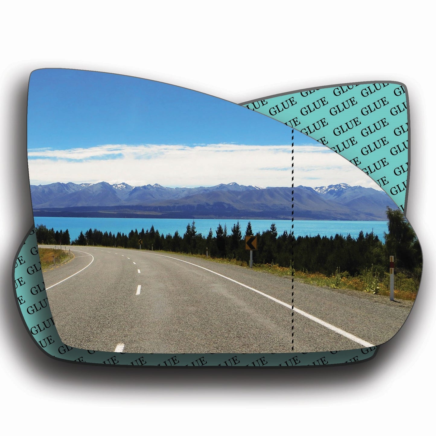 AGCP Spiegelglas für Smart Fortwo 2007 - 2014