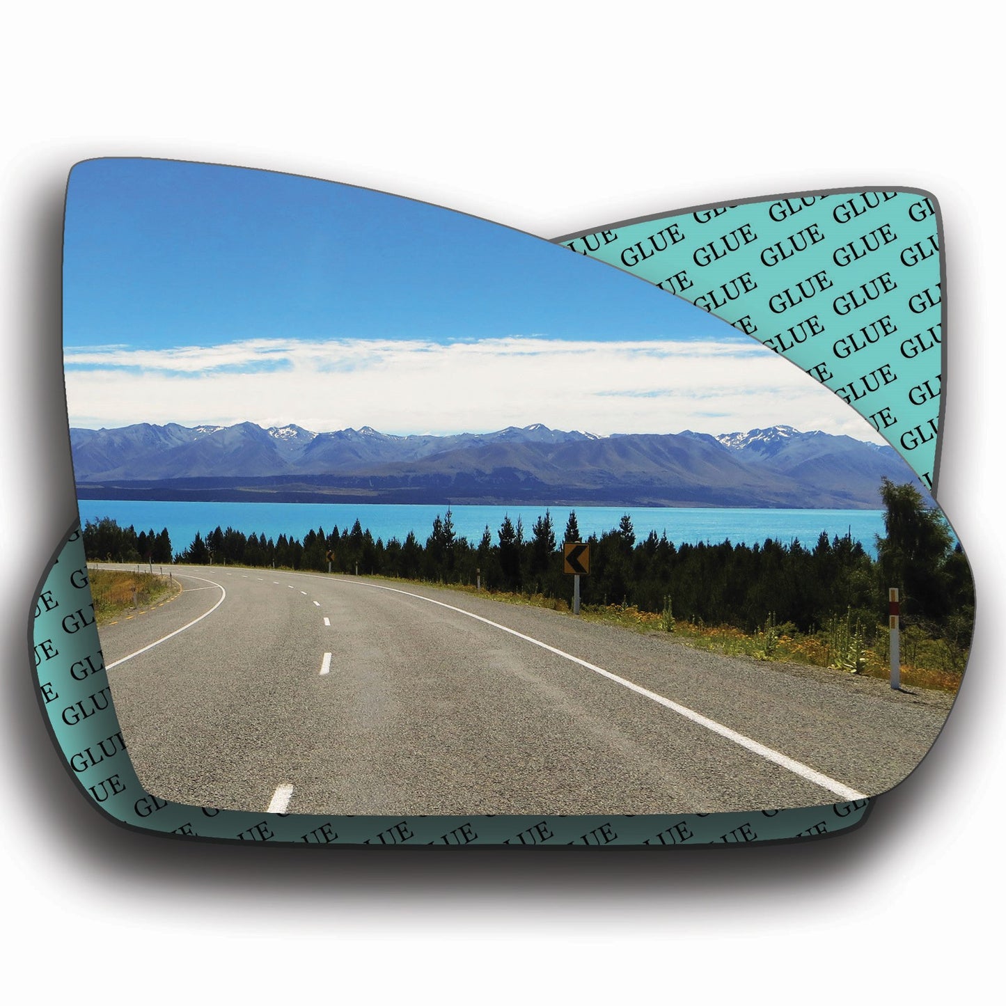 AGCP Spiegelglas für Smart Fortwo 2007 - 2014