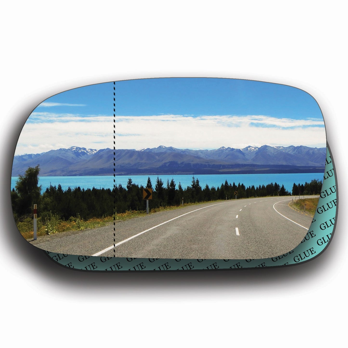 AGCP Spiegelglas für Daewoo Nexia 1995 - 2005