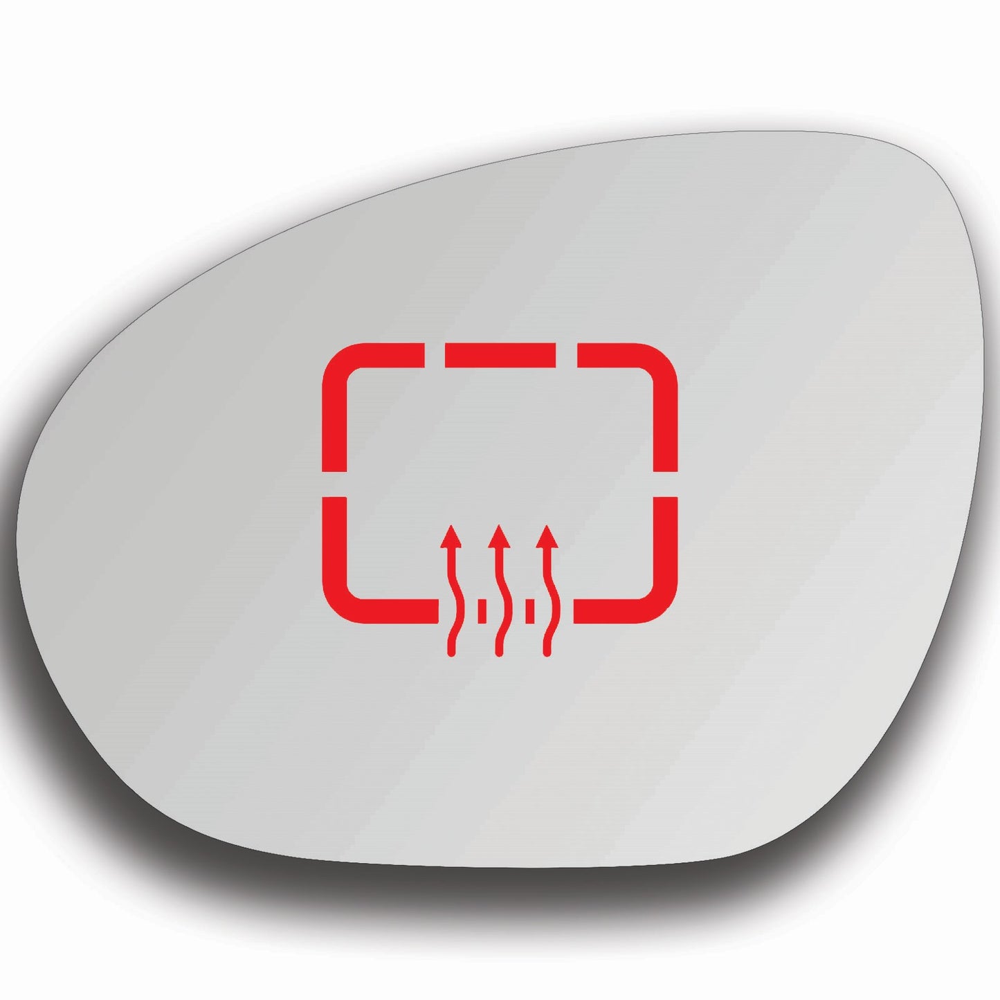 AGCP Spiegelglas Beheizt für Nissan Cube 2009 - 2014