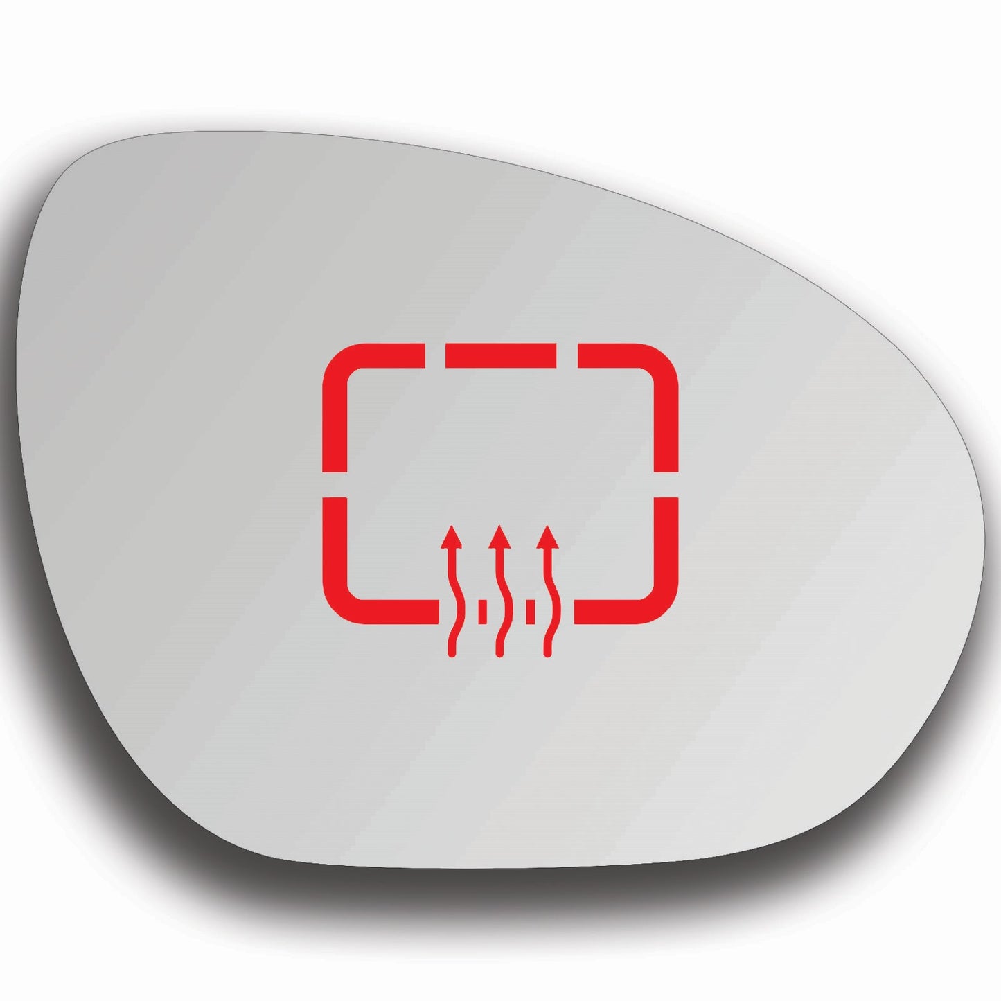 AGCP Spiegelglas Beheizt für Nissan Cube 2009 - 2014