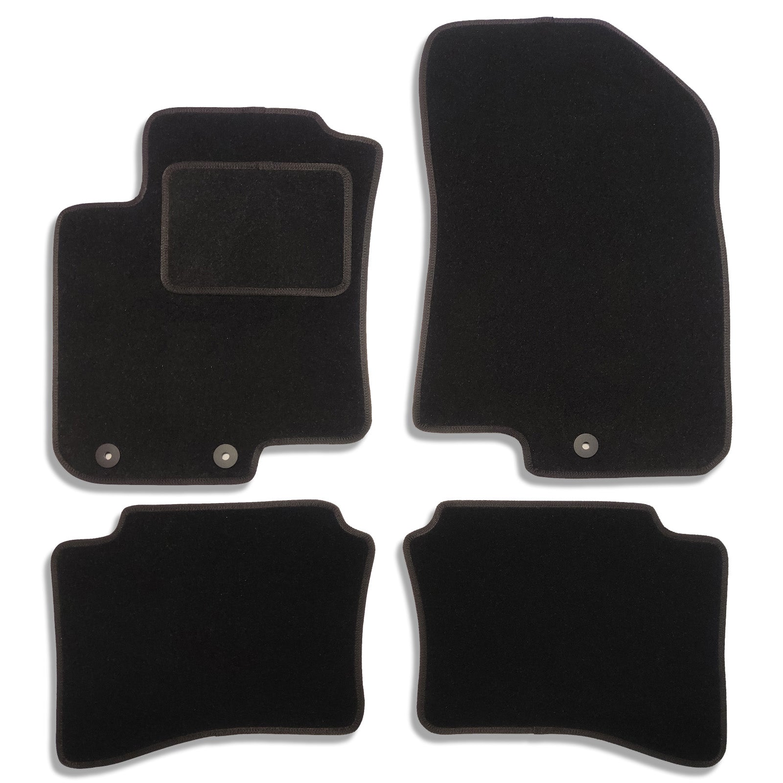 FV-4111-AGCP-Passform-Autoteppiche-Velours-Fussmatten-für-Hyundai-i20-2-2014-2020