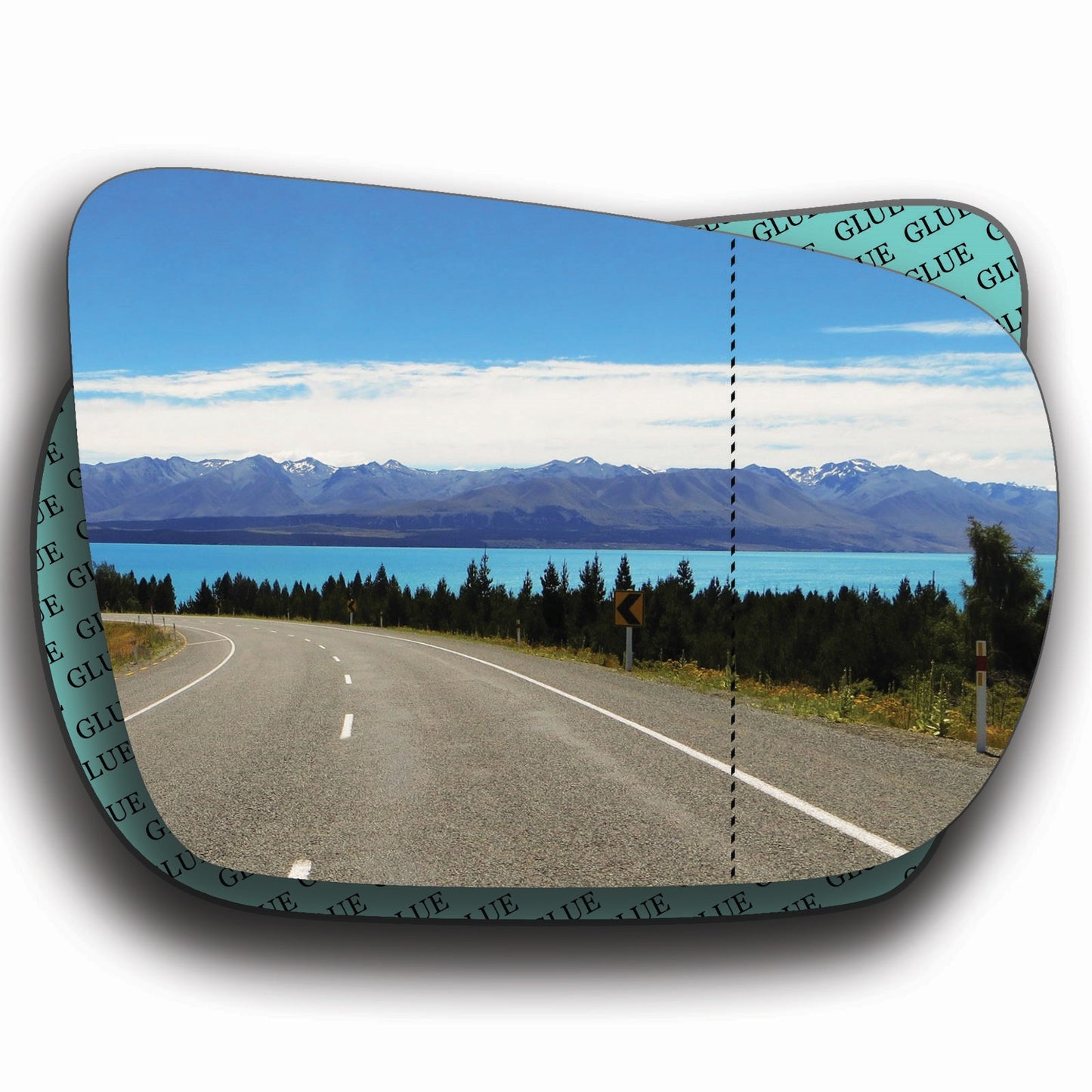 AGCP Spiegelglas für Subaru Legacy 2003 - 2007