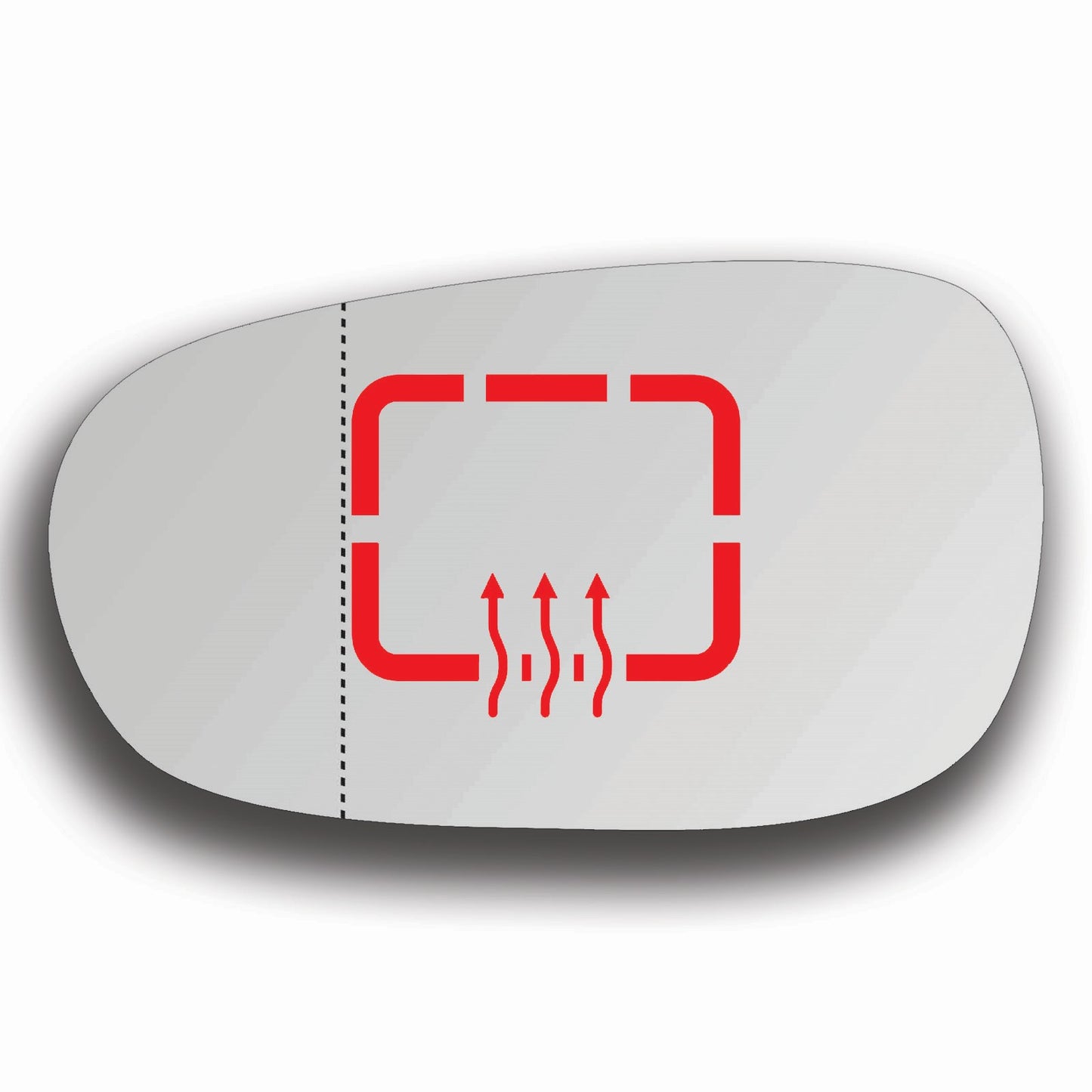 AGCP Spiegelglas Beheizt für Peugeot 607 1999 - 2012