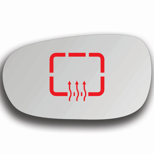 AGCP Spiegelglas Beheizt für Peugeot 607 1999 - 2012