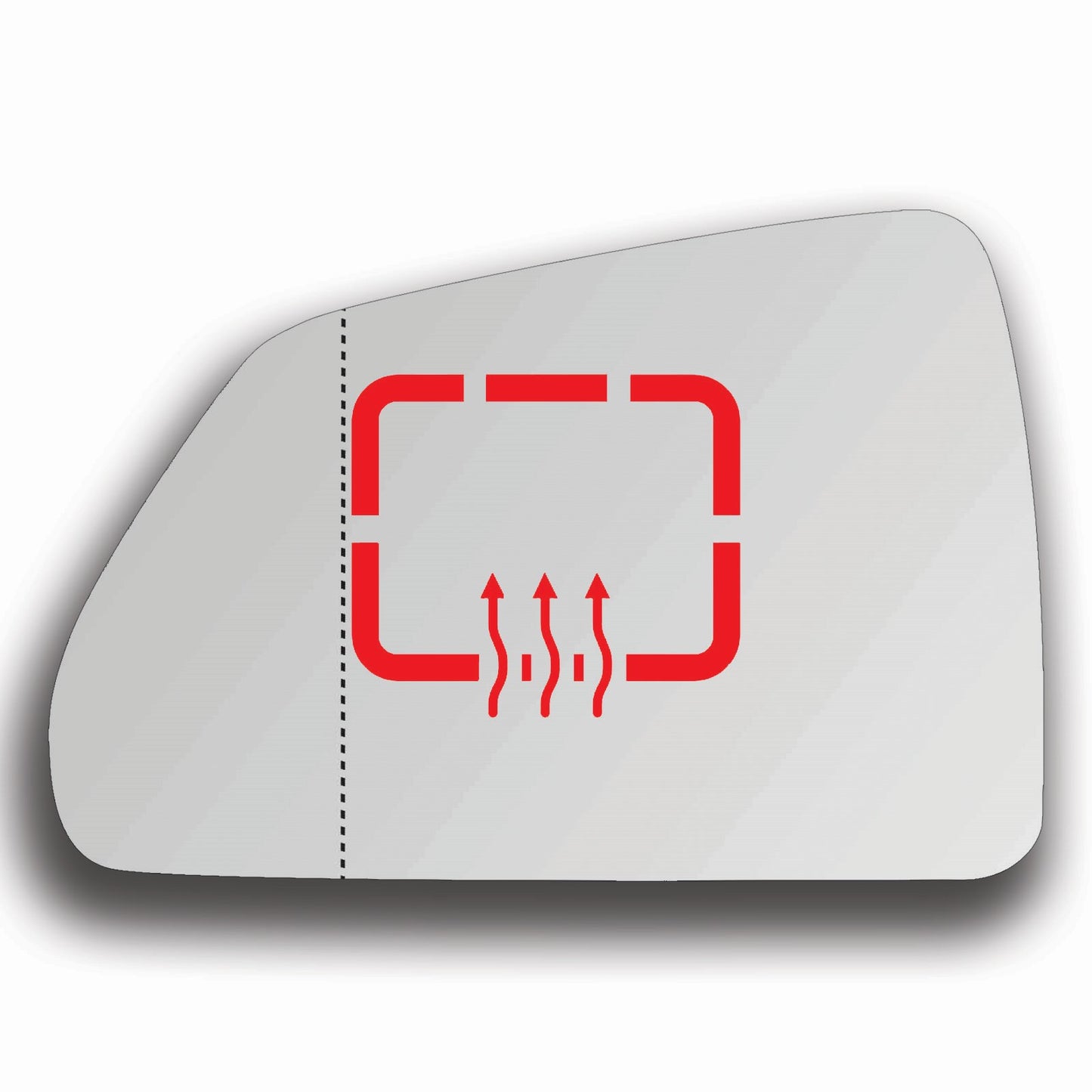AGCP Spiegelglas Beheizt für Cadillac CTS 2 2007 - 2013