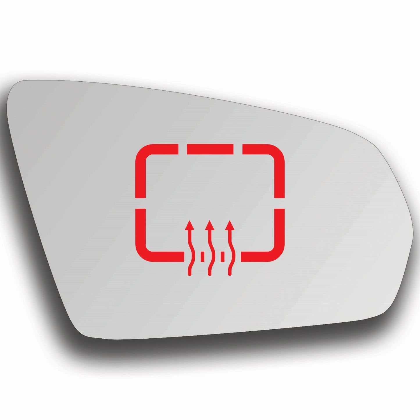 AGCP Spiegelglas Beheizt für Chrysler Sebring Mk3 2007 - 2010