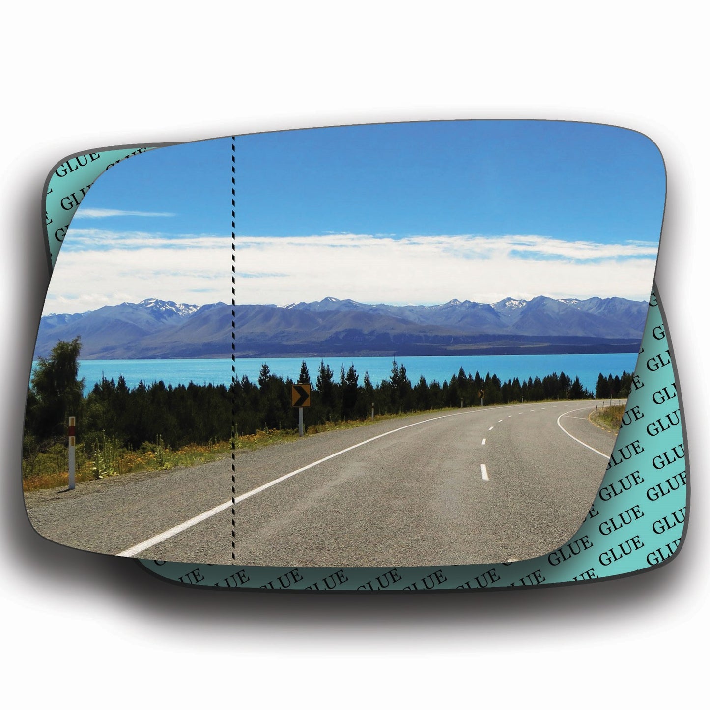 AGCP Spiegelglas für Dodge Journey 2008 - 2020