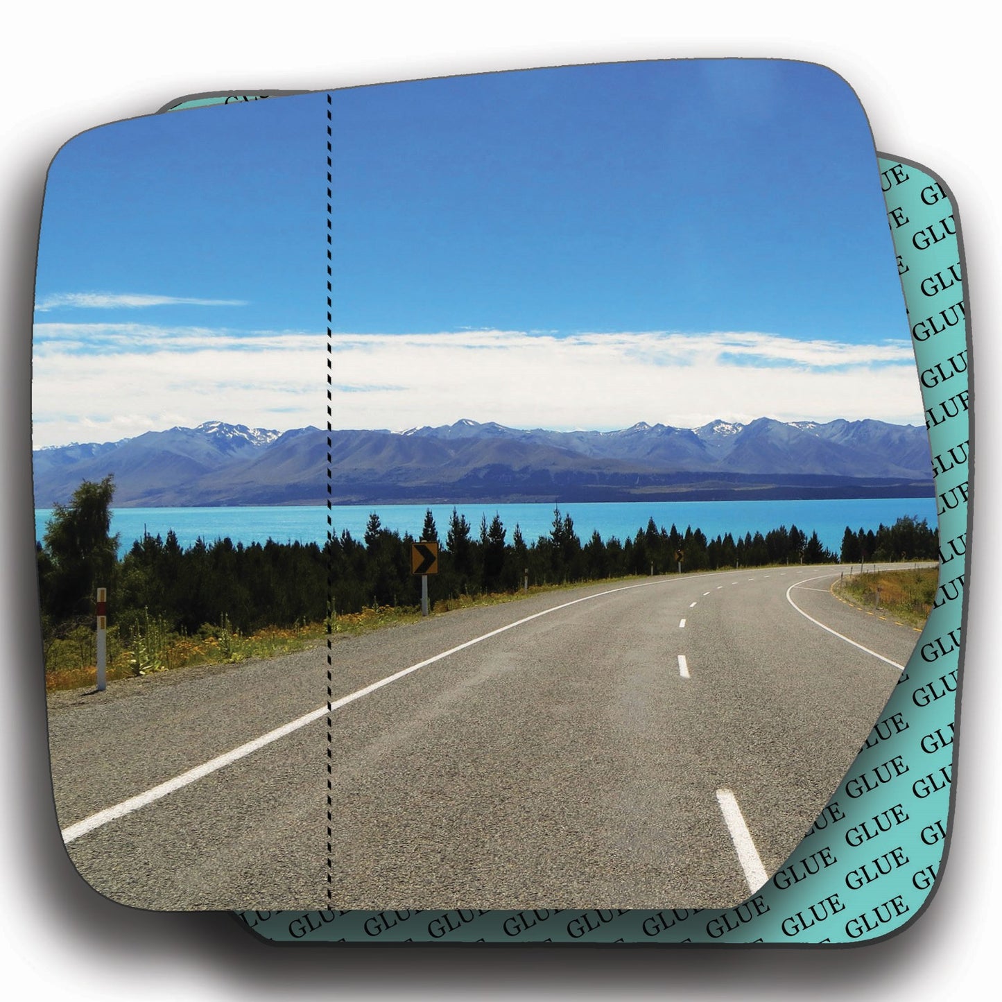 AGCP Spiegelglas für Jeep Liberty KK 2008 - 2012