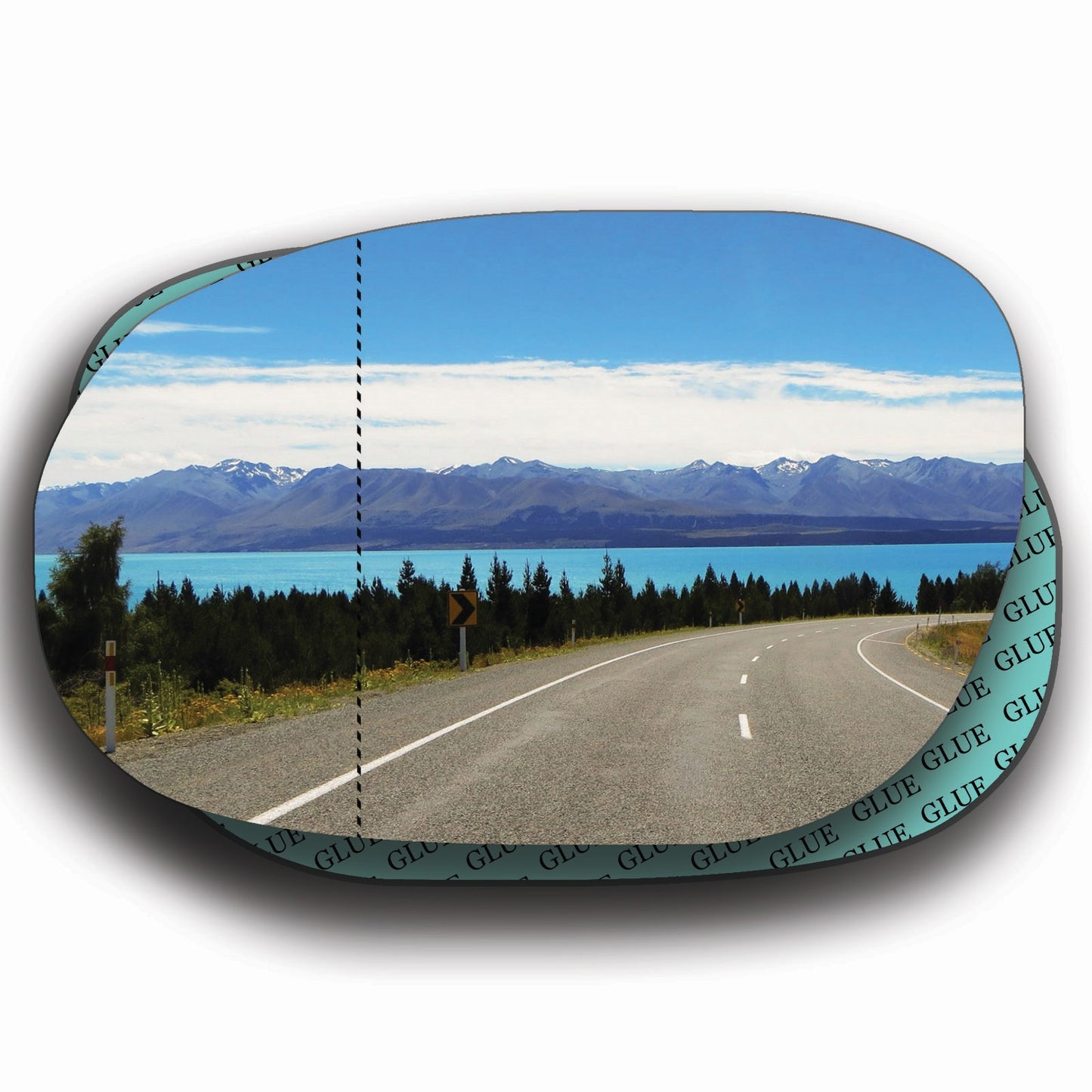 AGCP Spiegelglas für Dodge Challenger 2008 - 2023