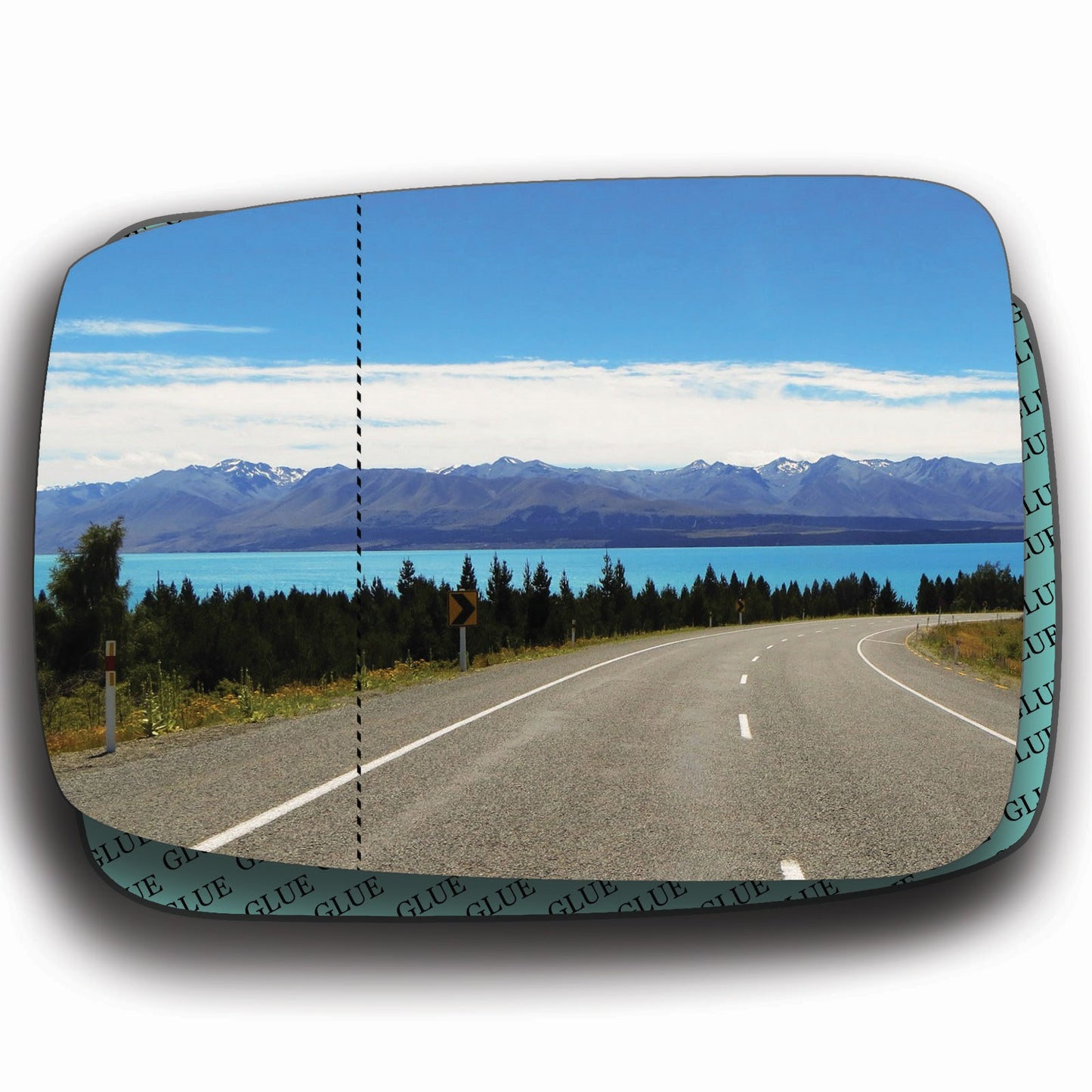 AGCP Spiegelglas für Dodge Ram 4 2009 - 2011