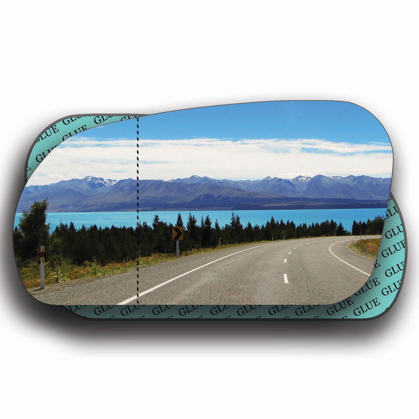 AGCP Spiegelglas für Mitsubishi Eclipse 1994 - 1999