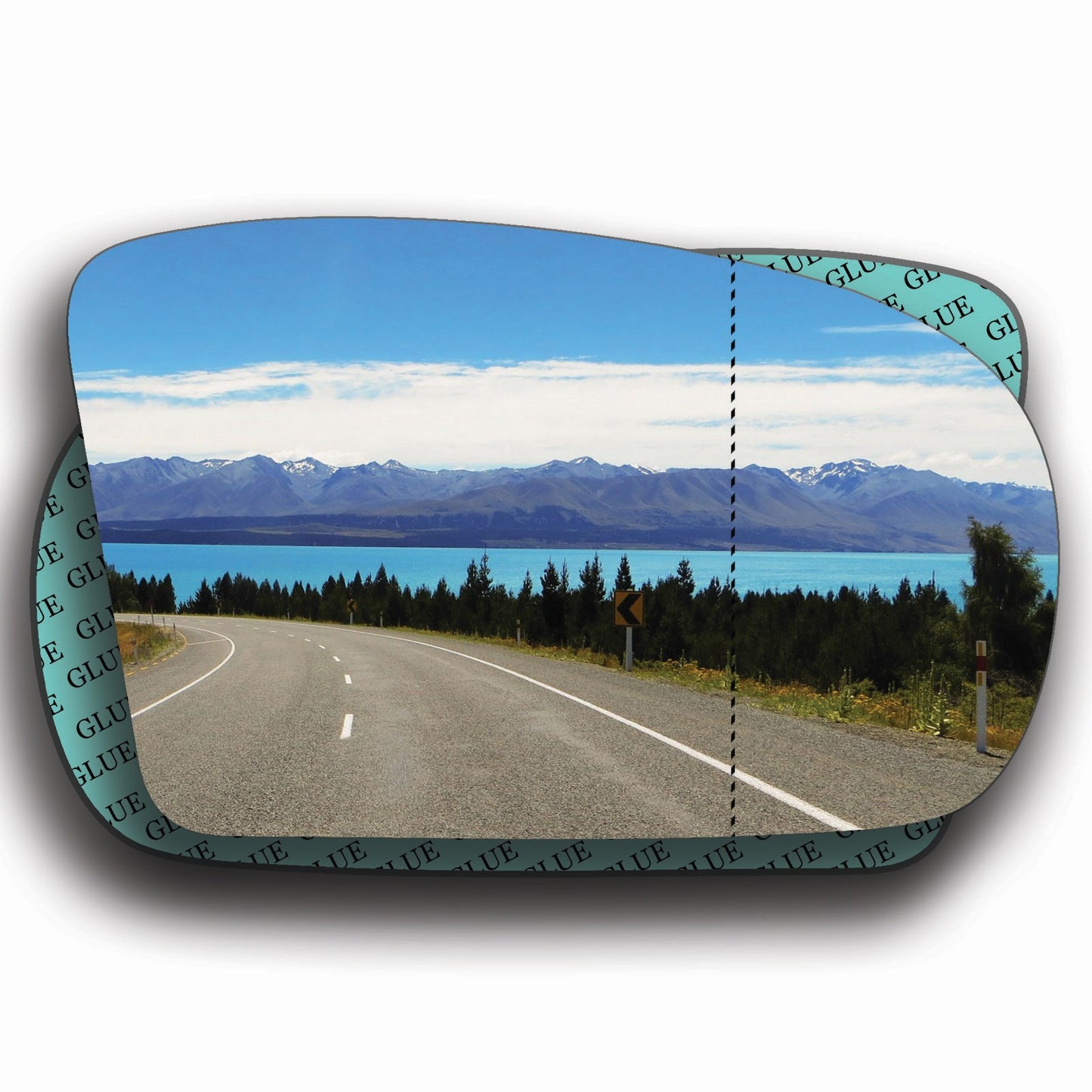 AGCP Spiegelglas für Mercedes C 203 2000 - 2007