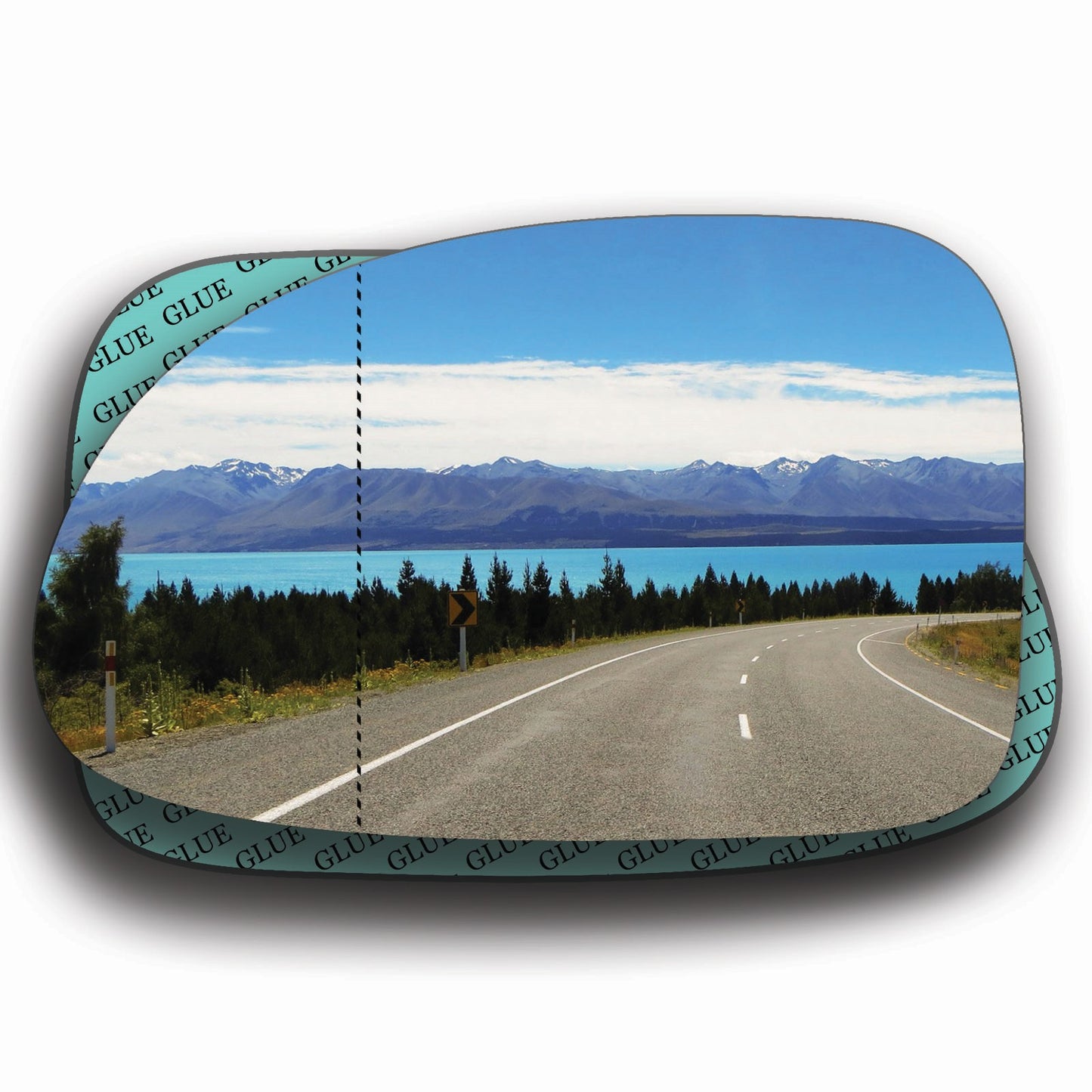AGCP Spiegelglas für Dodge Durango 1998 - 2003