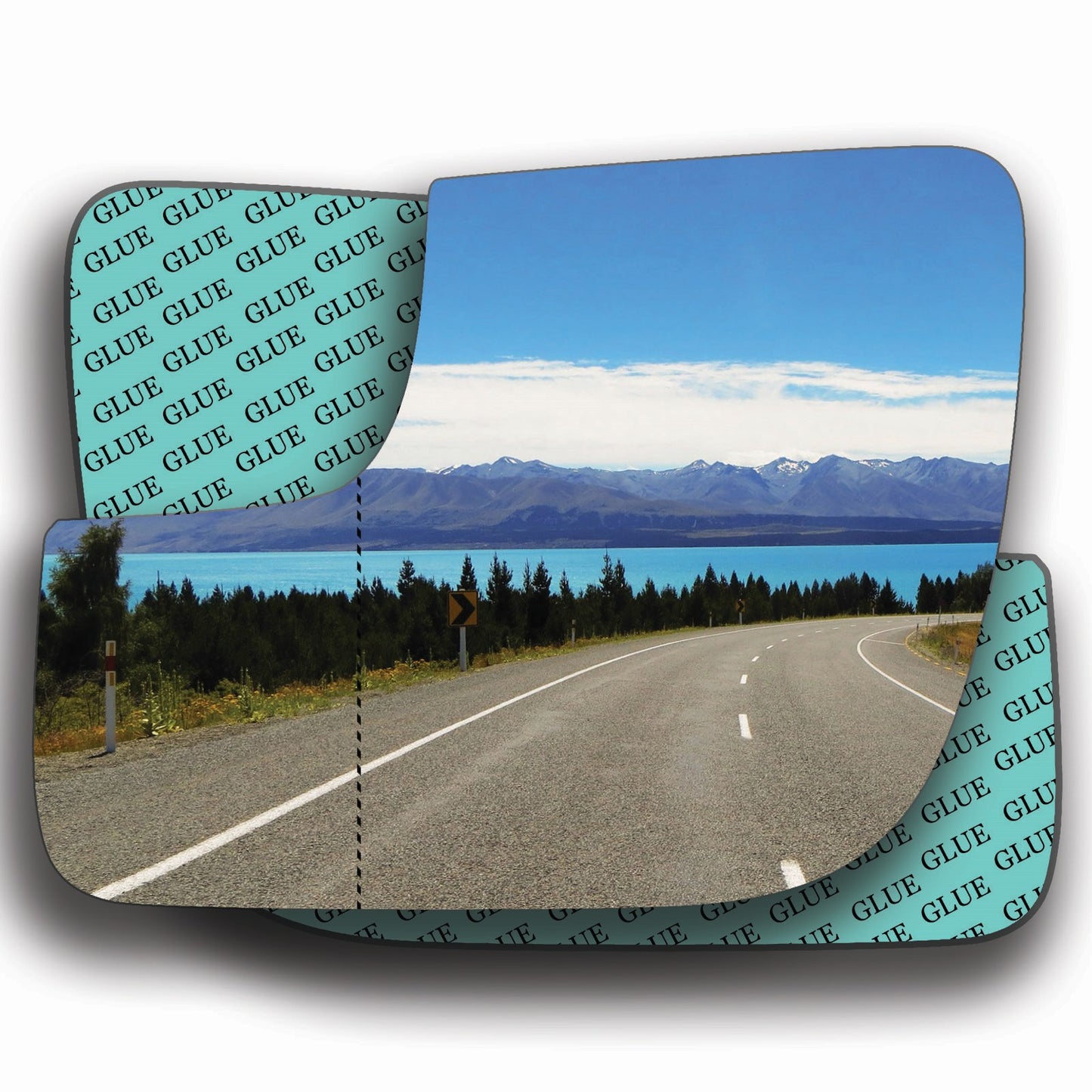 AGCP Spiegelglas für Ford Explorer 5 2011 - 2019