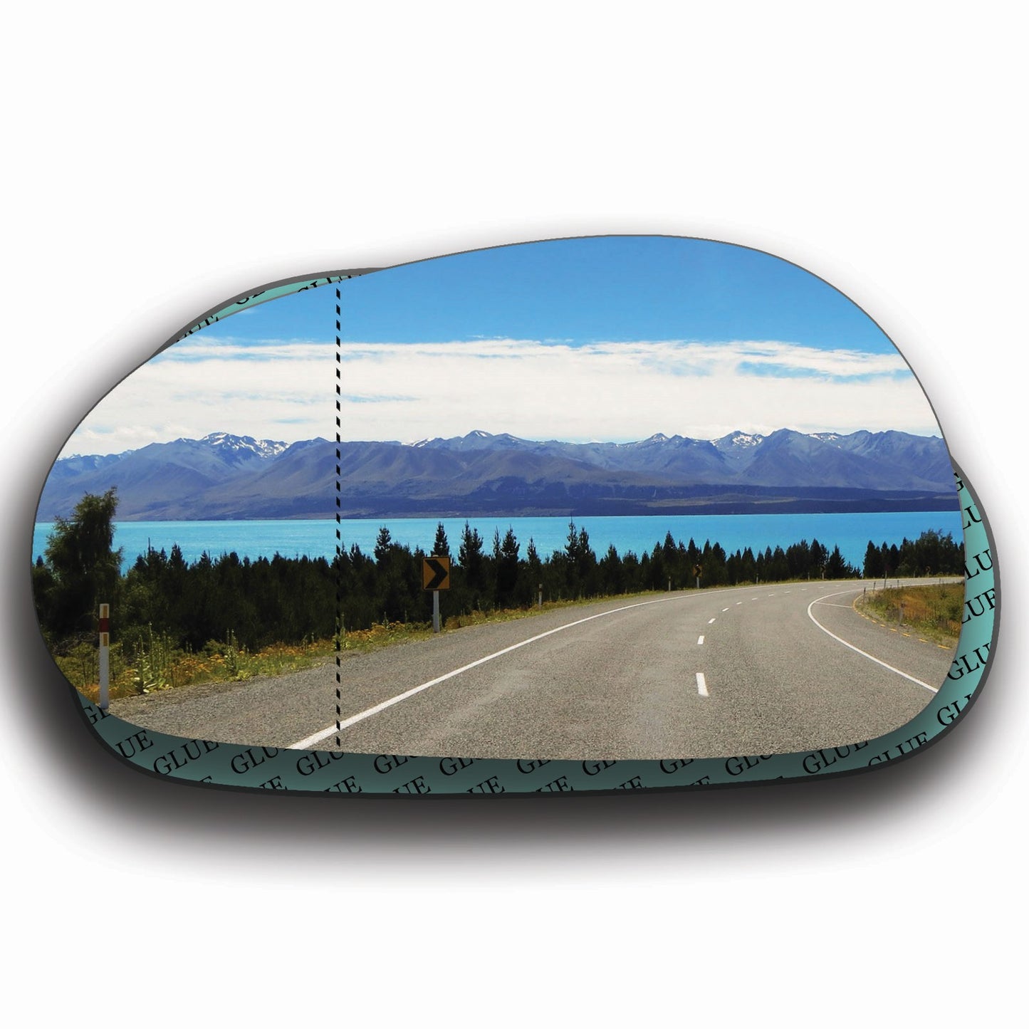 AGCP Spiegelglas für Ford Mustang 1993 - 2004