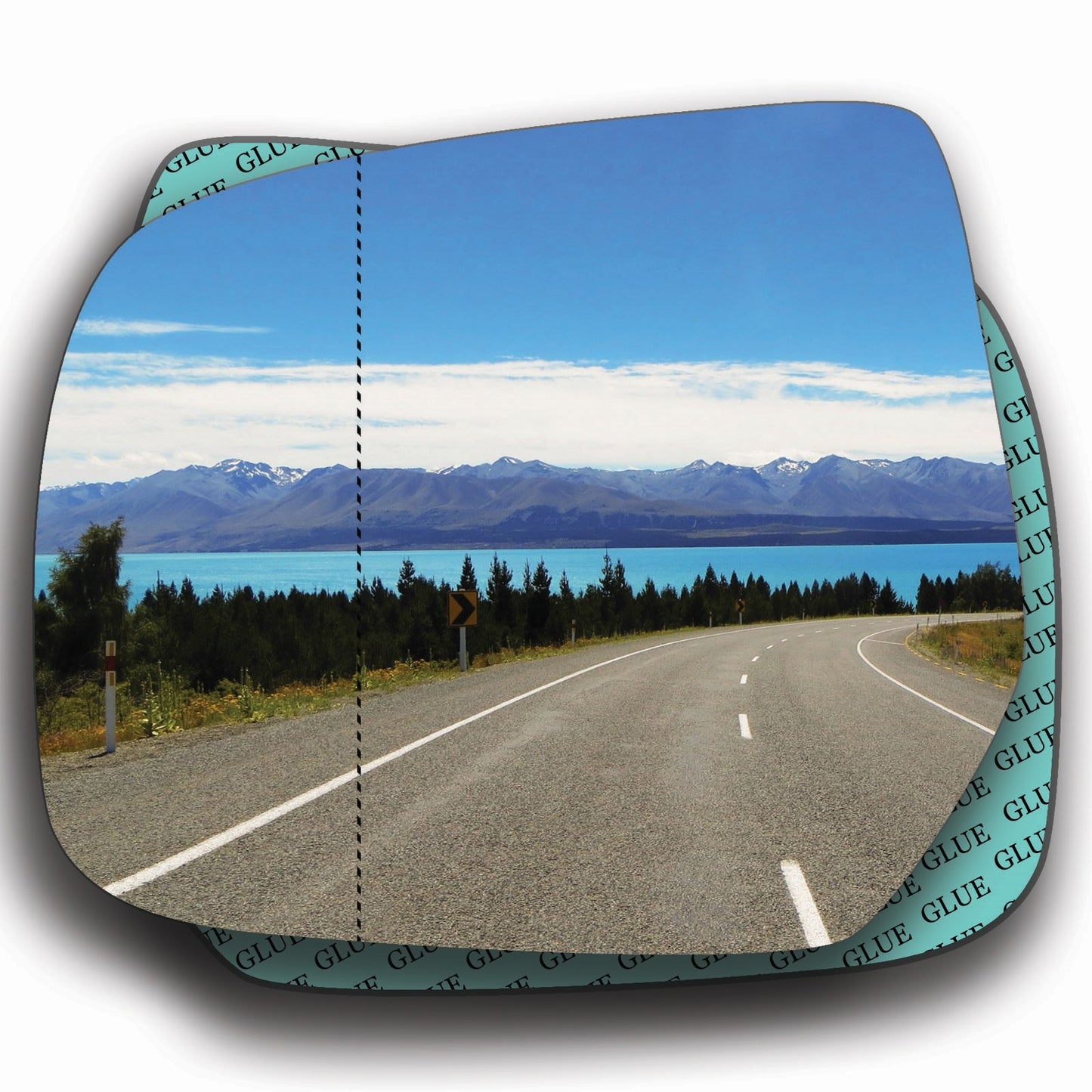 AGCP Spiegelglas für Mazda BT-50 2011 - 2020