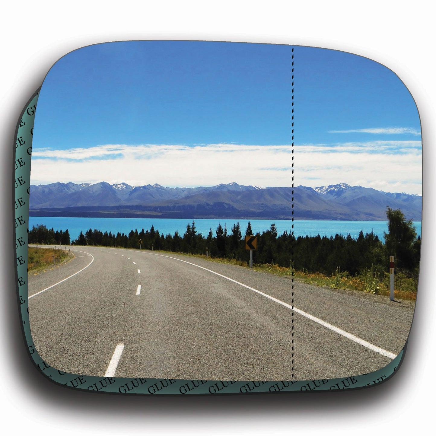 AGCP Spiegelglas für Opel Monterey 1991 - 2002