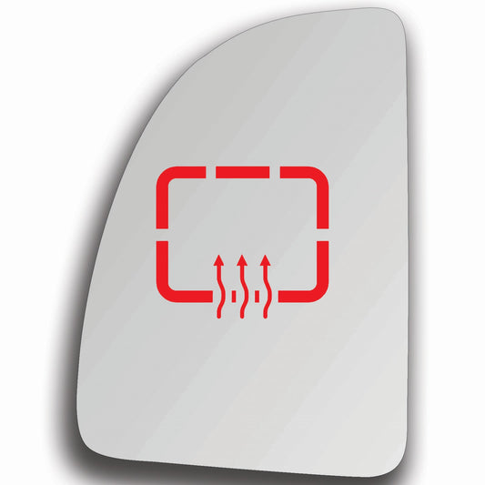 AGCP Spiegelglas Beheizt für Fiat Ducato 2 2002 - 2006