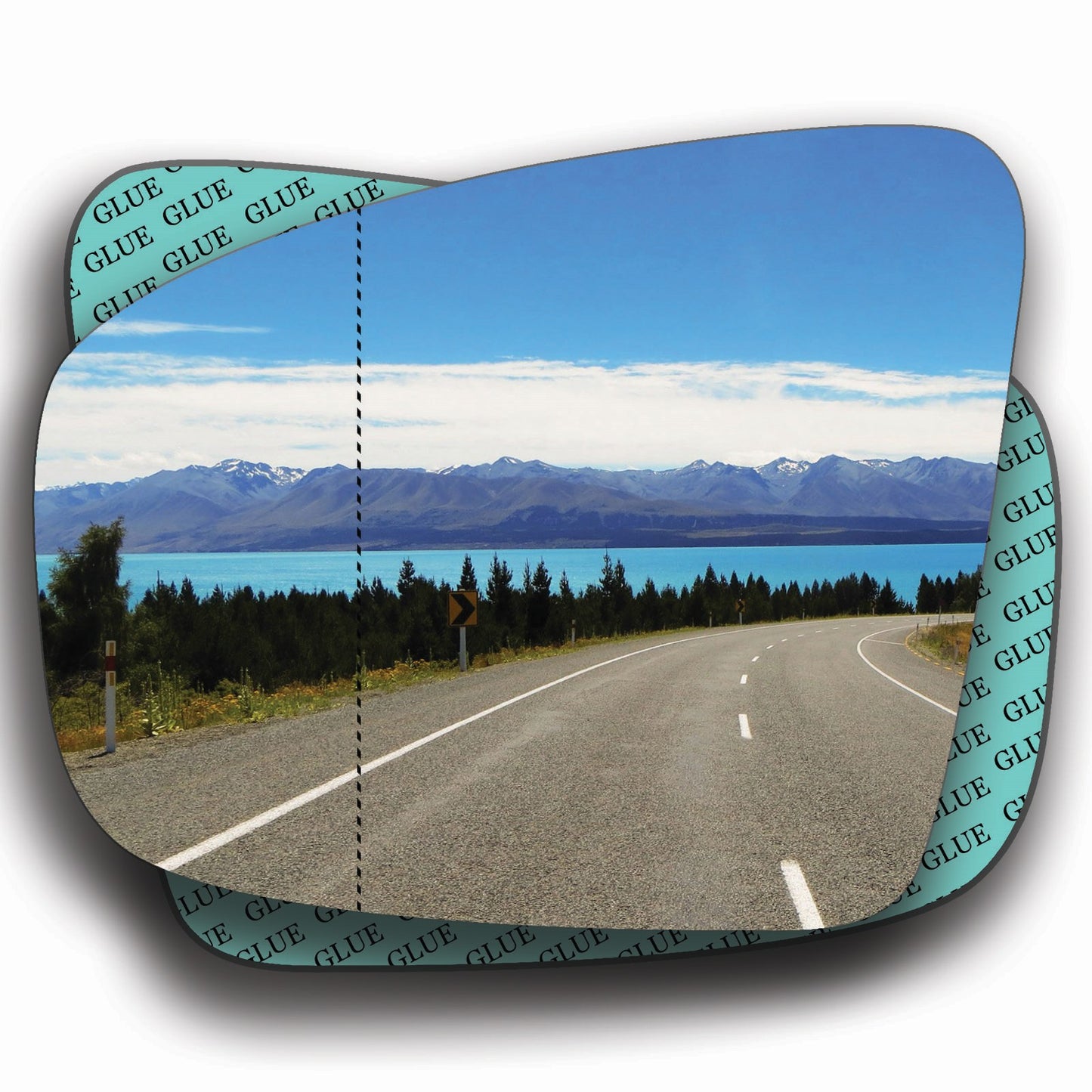 AGCP Spiegelglas für Infiniti EX 2008 - 2013