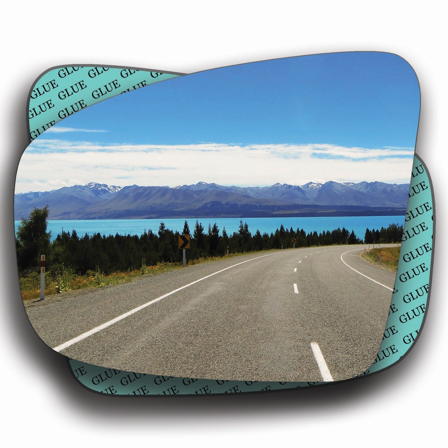 AGCP Spiegelglas für Infiniti EX 2008 - 2013