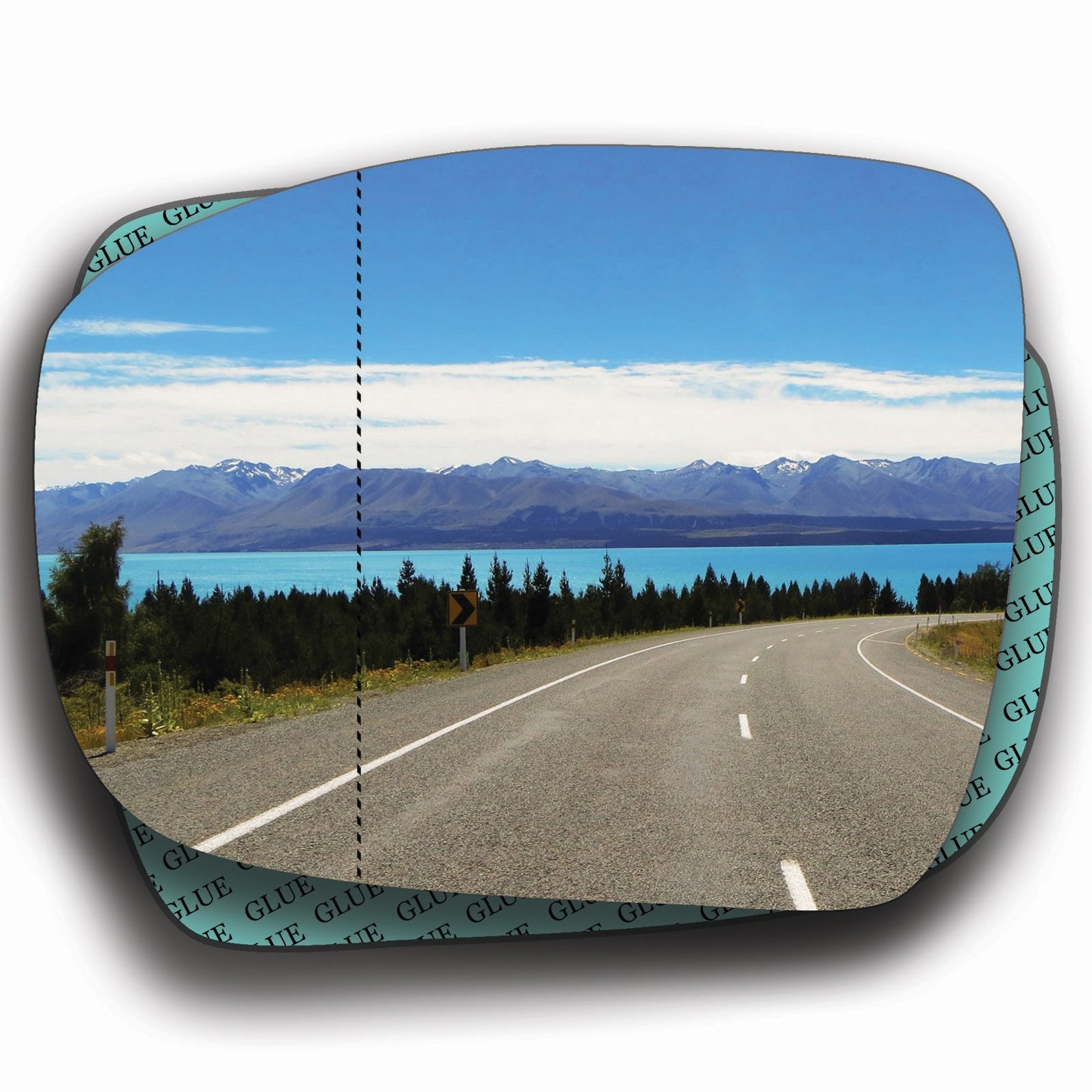 AGCP Spiegelglas für Nissan GT-R 2008 - 2022