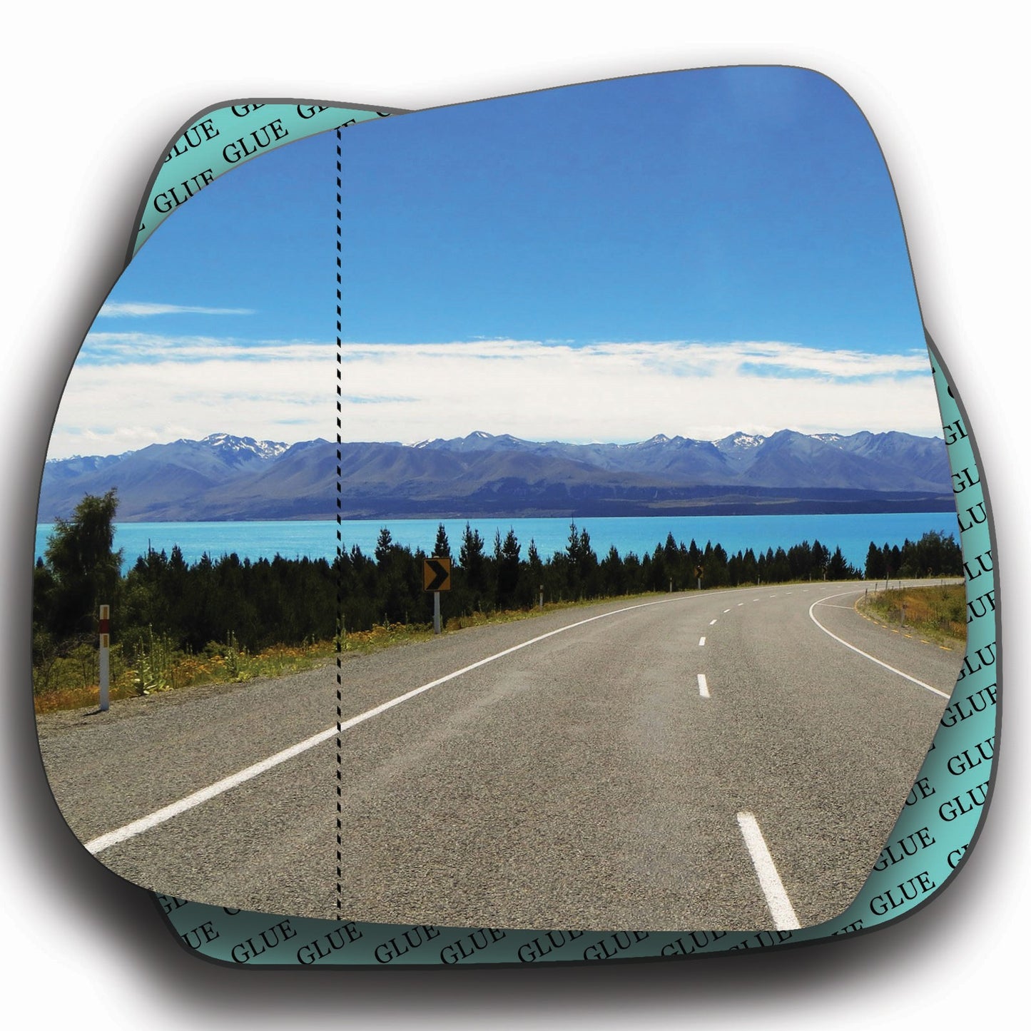 AGCP Spiegelglas für Nissan Leaf 2010 - 2017