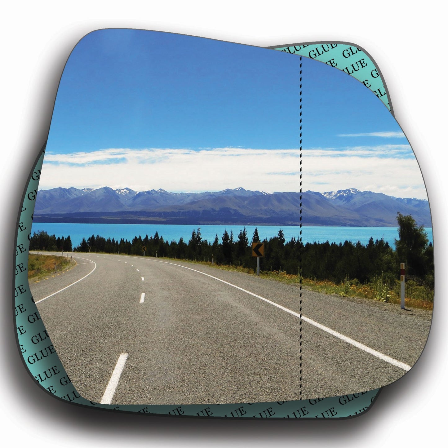 AGCP Spiegelglas für Nissan Leaf 2010 - 2017