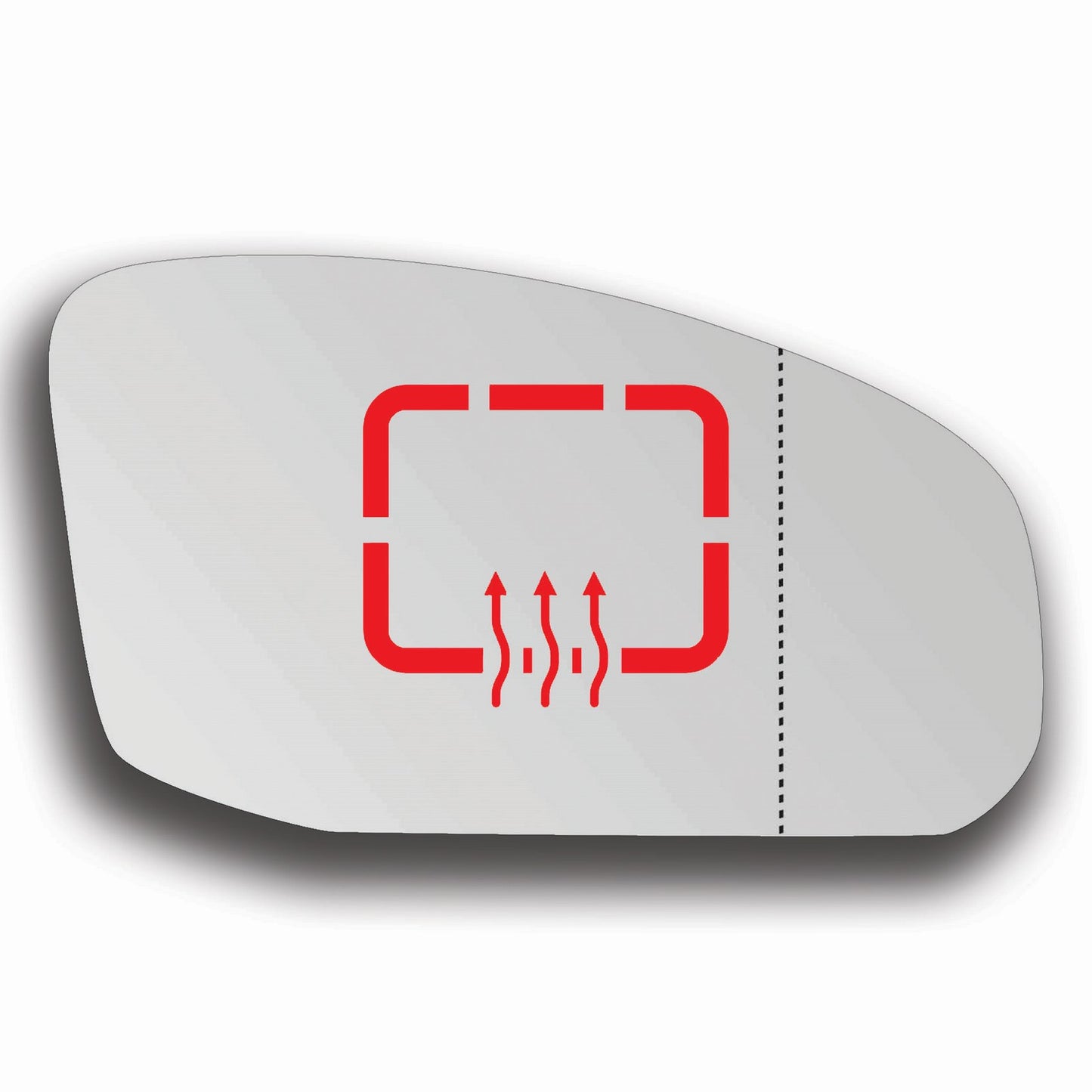 AGCP Spiegelglas Beheizt für Nissan 350Z 2003 - 2009