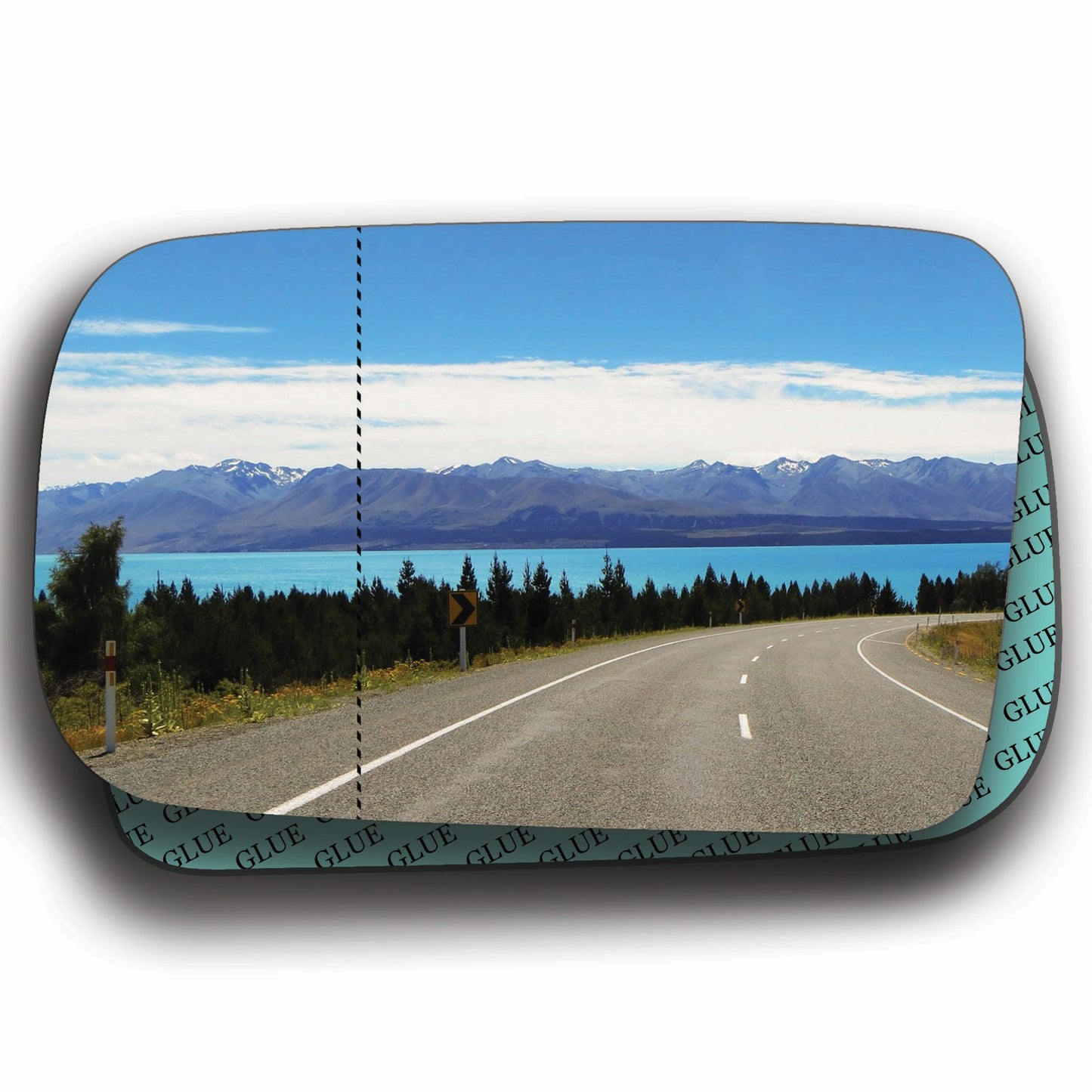 AGCP Spiegelglas für Subaru Impreza 1992 - 1997